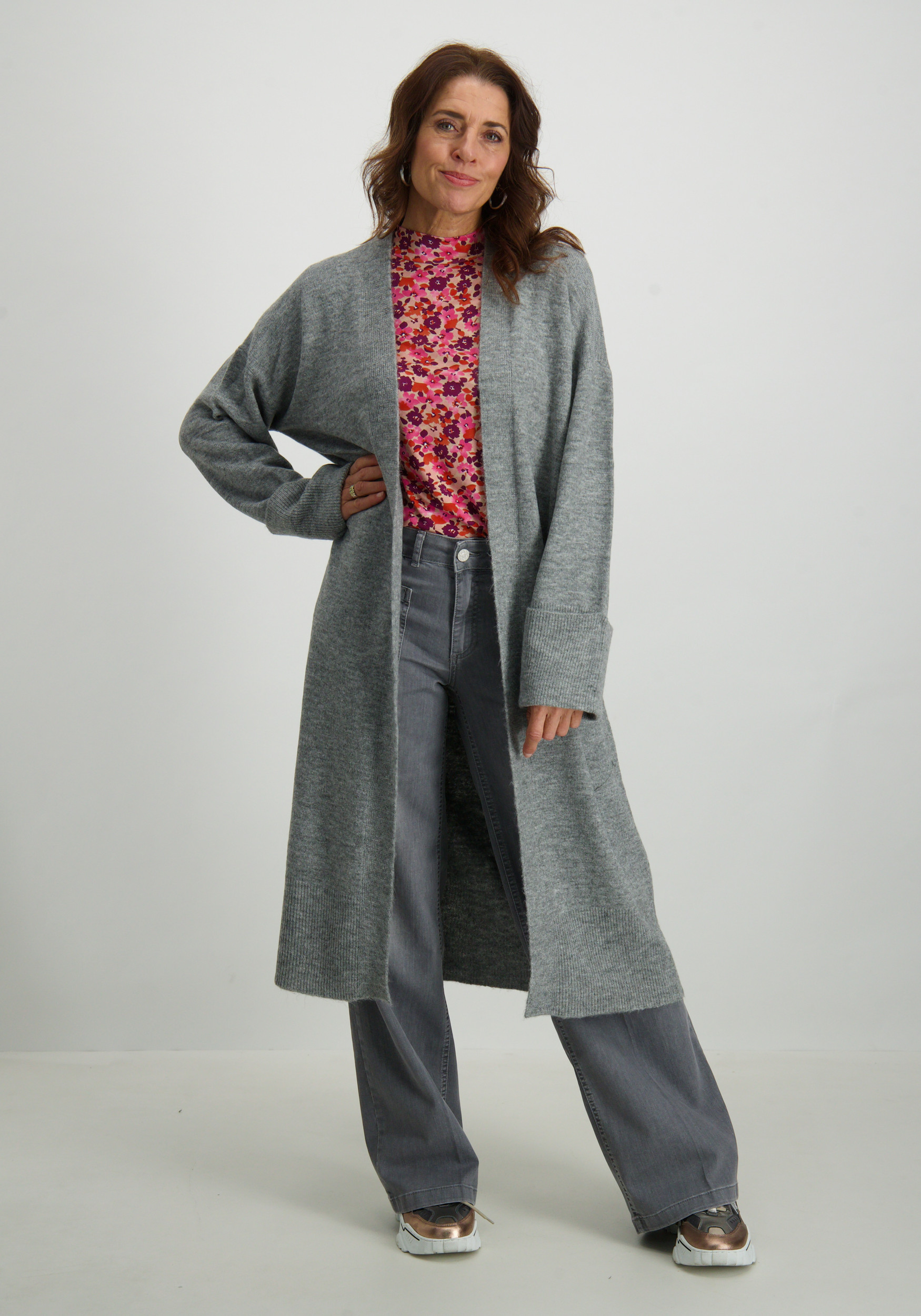 Vero moda Vest Jupiter 10309608 Grijs