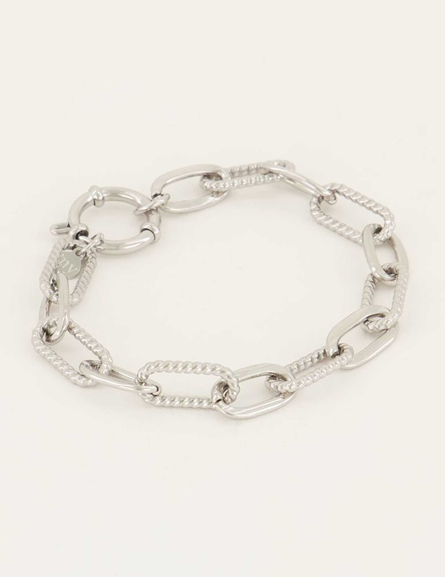 My Jewellery Armband Chunky MJ06242 Zilver