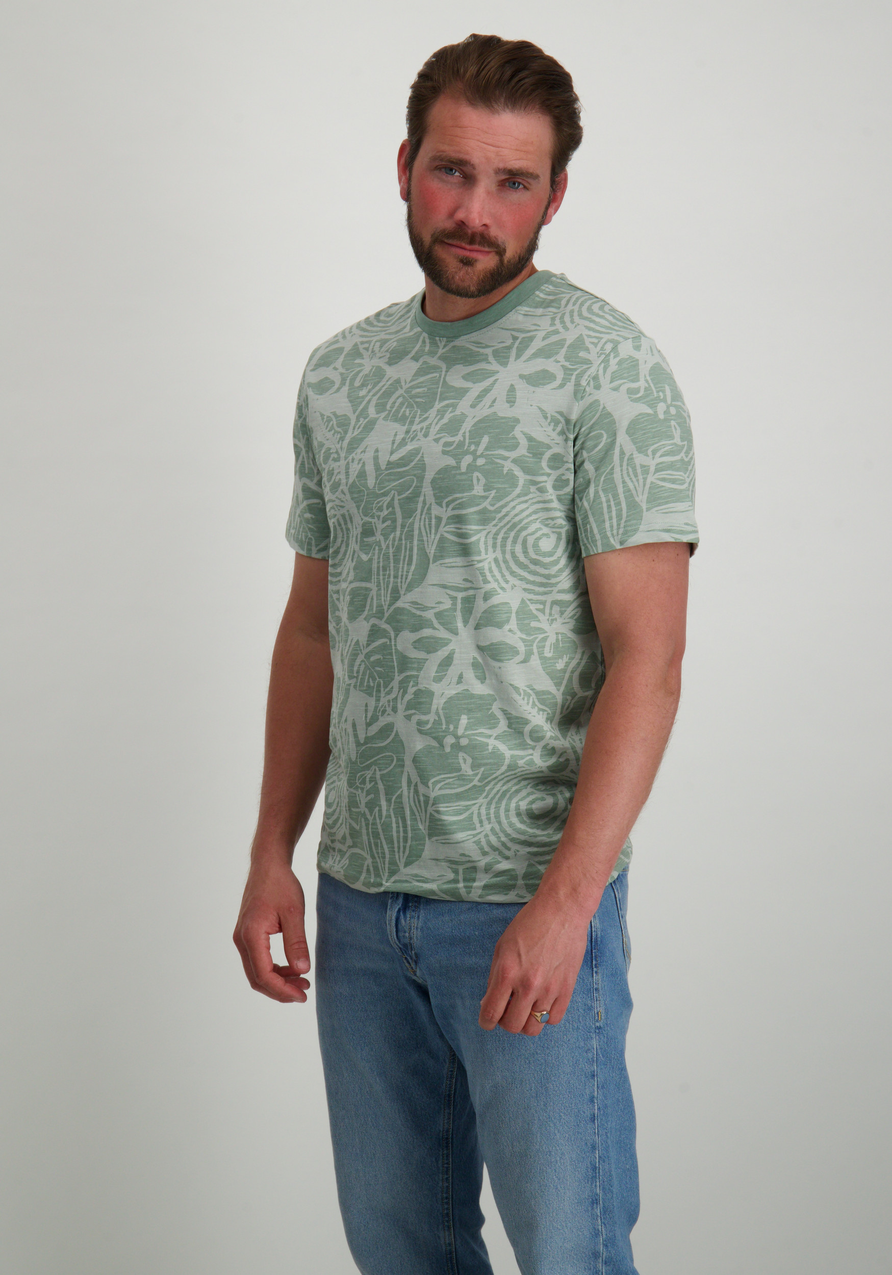 ONLY & SONS T-shirt Perry 22035263 Licht groen