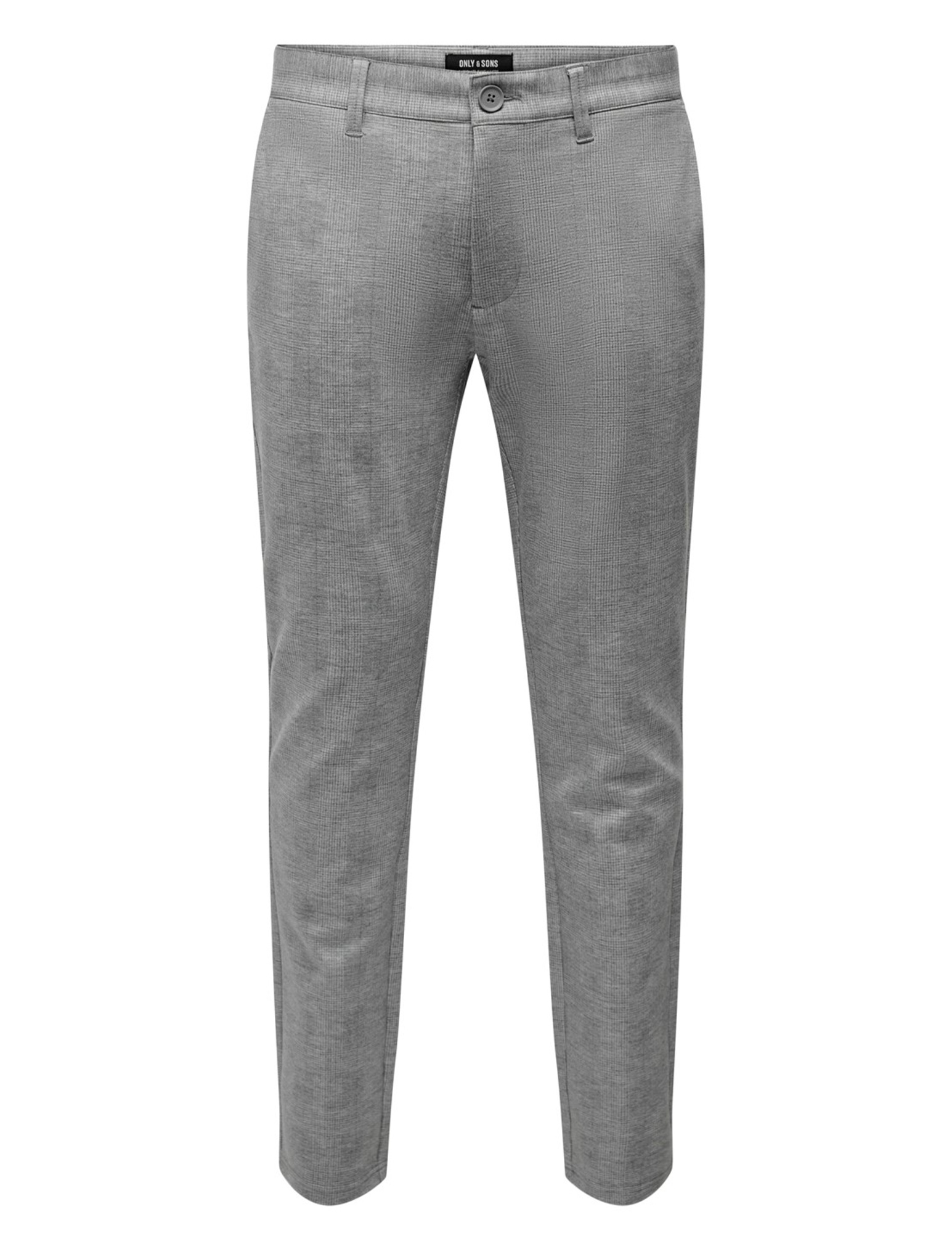 ONLY & SONS Mark pants geruit 22025665 Licht grijs