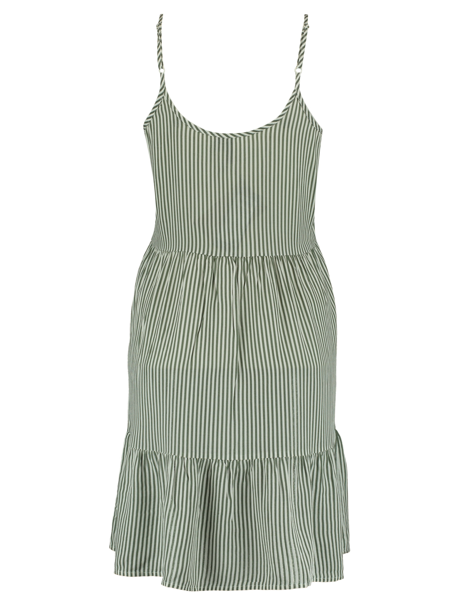 Vero moda Jurk Bumpy 10325283 Midden groen