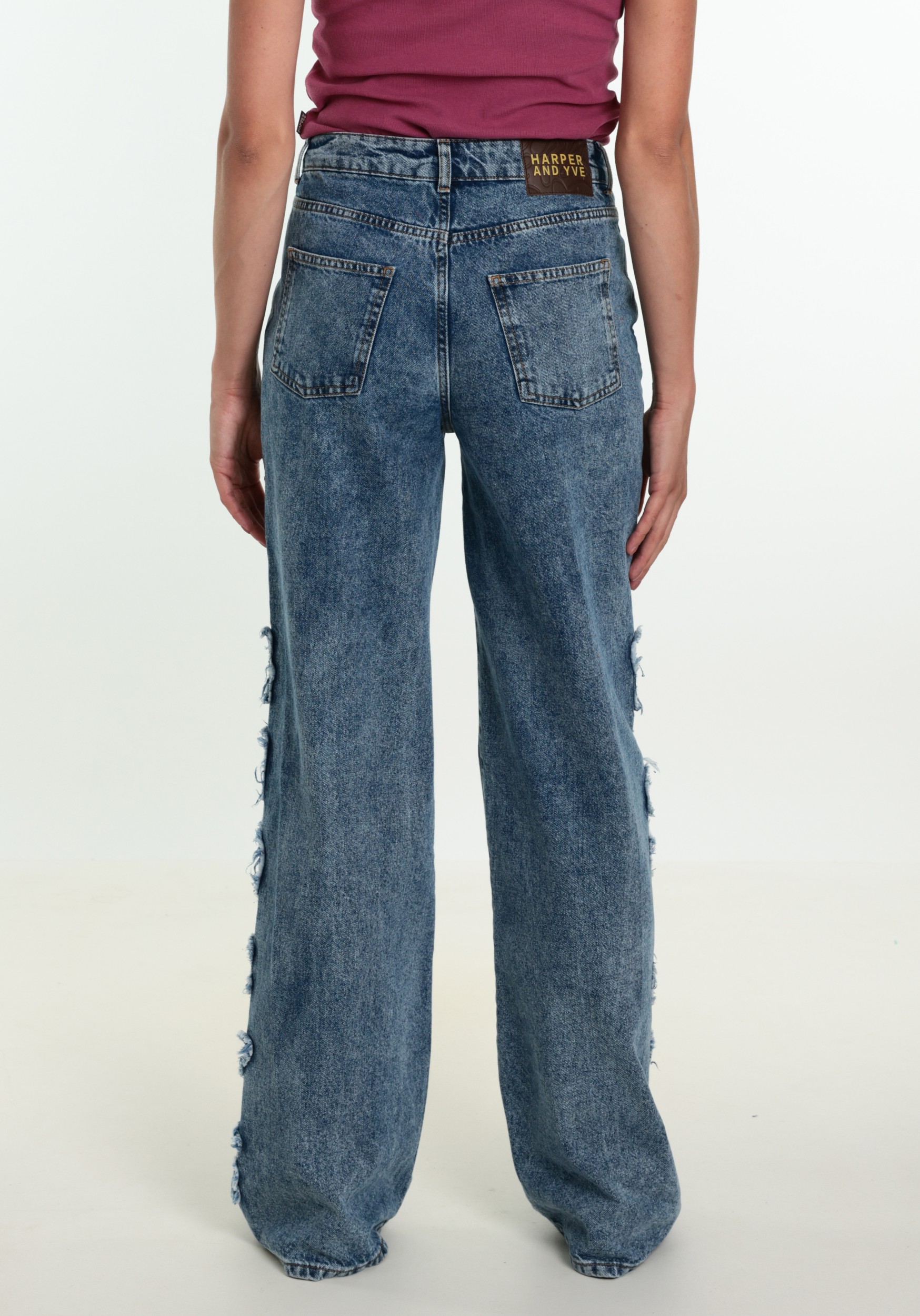 Harper & Yve Jeans Yve AW6R100 Jeans blauw