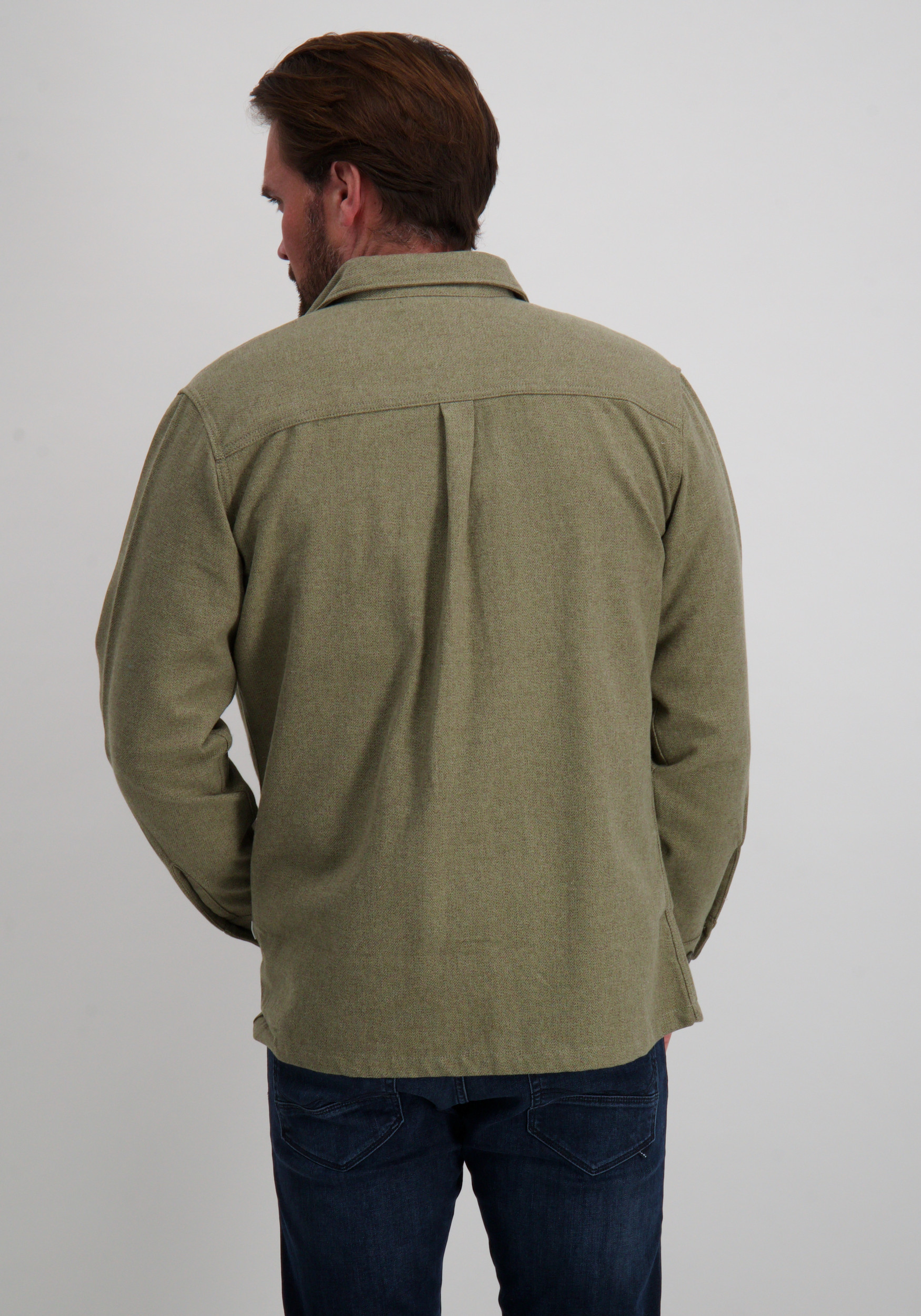 Jack & jones Overshirt 12286840 Midden groen