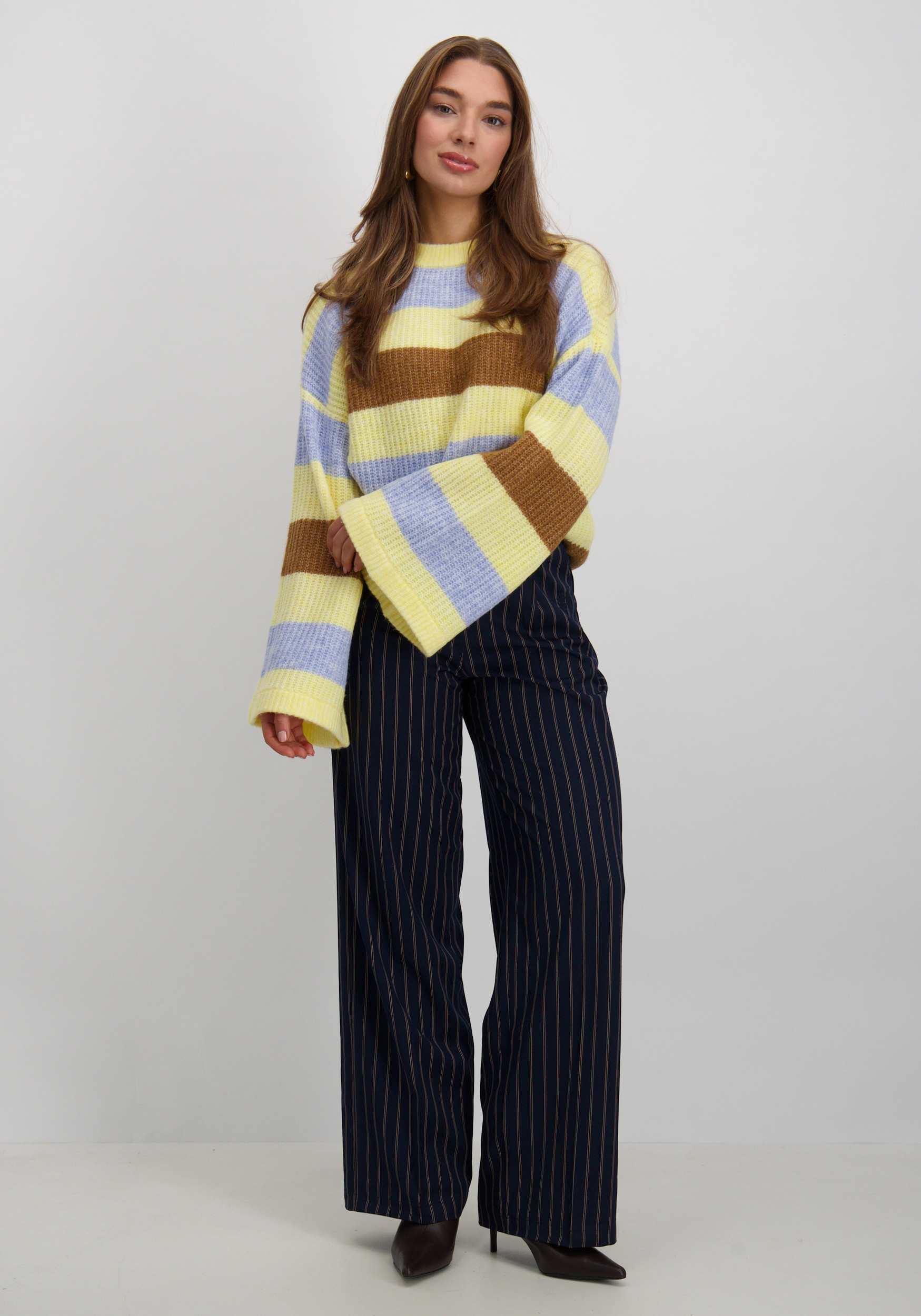 Harper & Yve Broek Anna DW25N113 Donker blauw