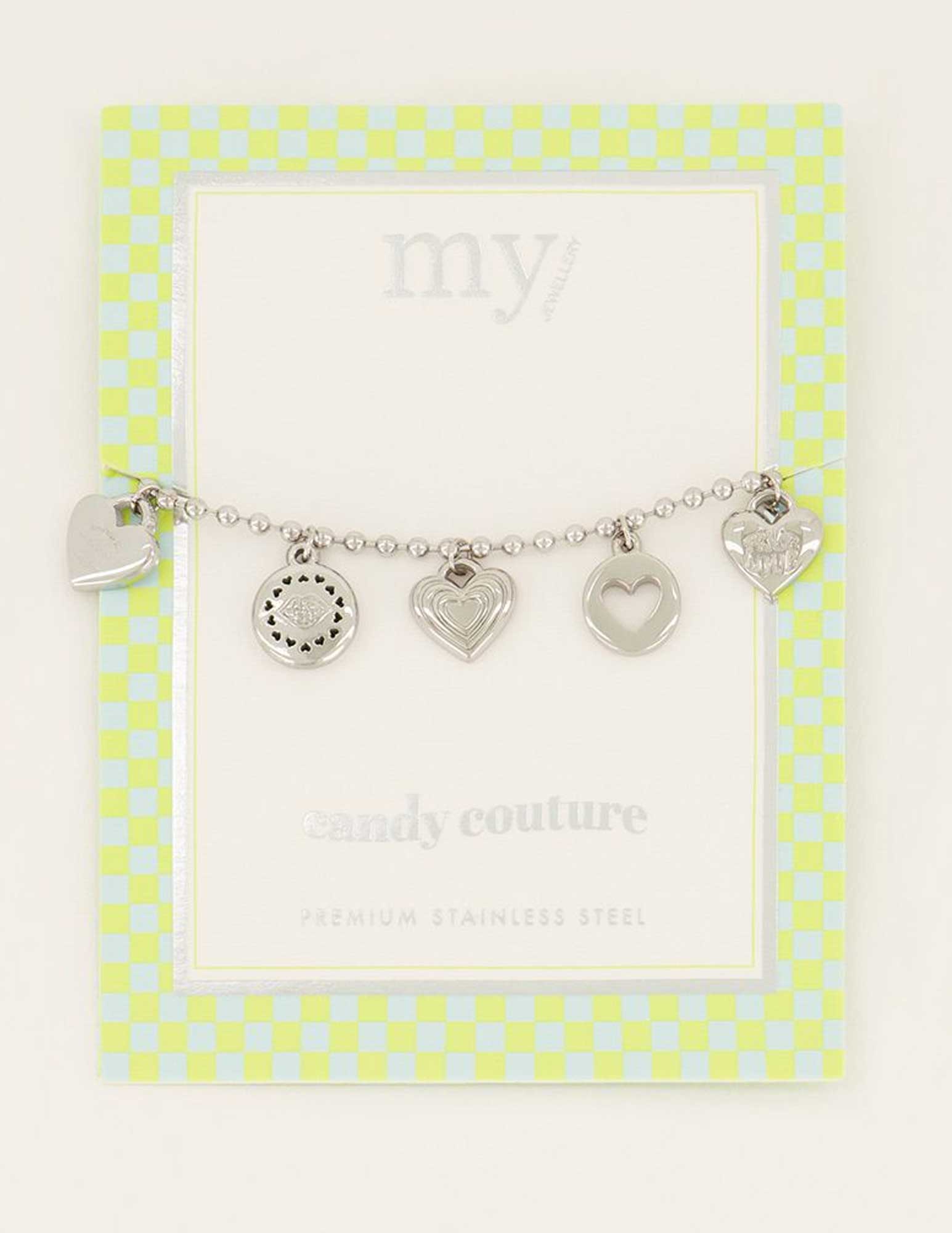 My Jewellery Charm armband Candy Couture MJ06295 Zilver