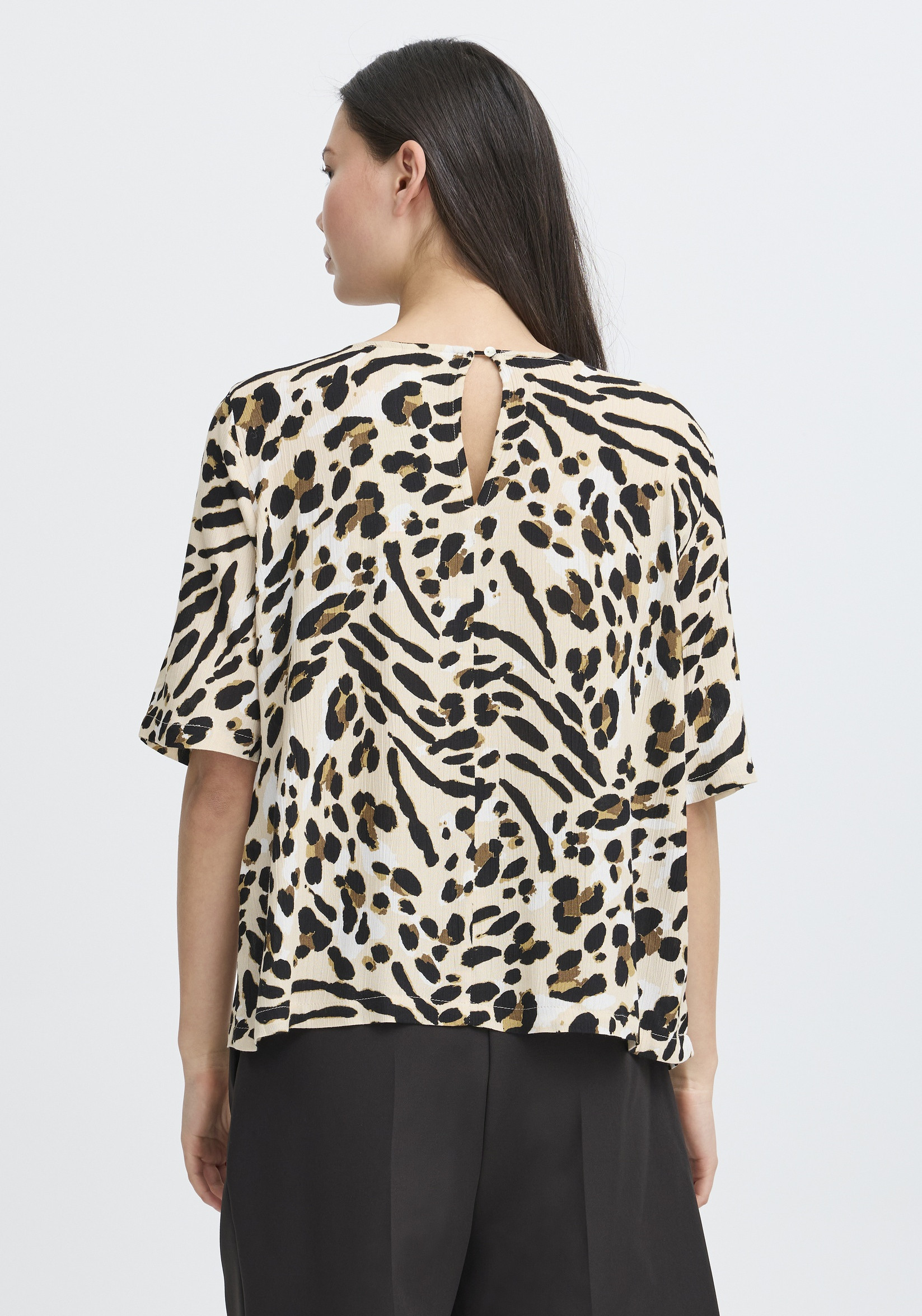 Ichi Blouse Marrakech 20122971 Bruin