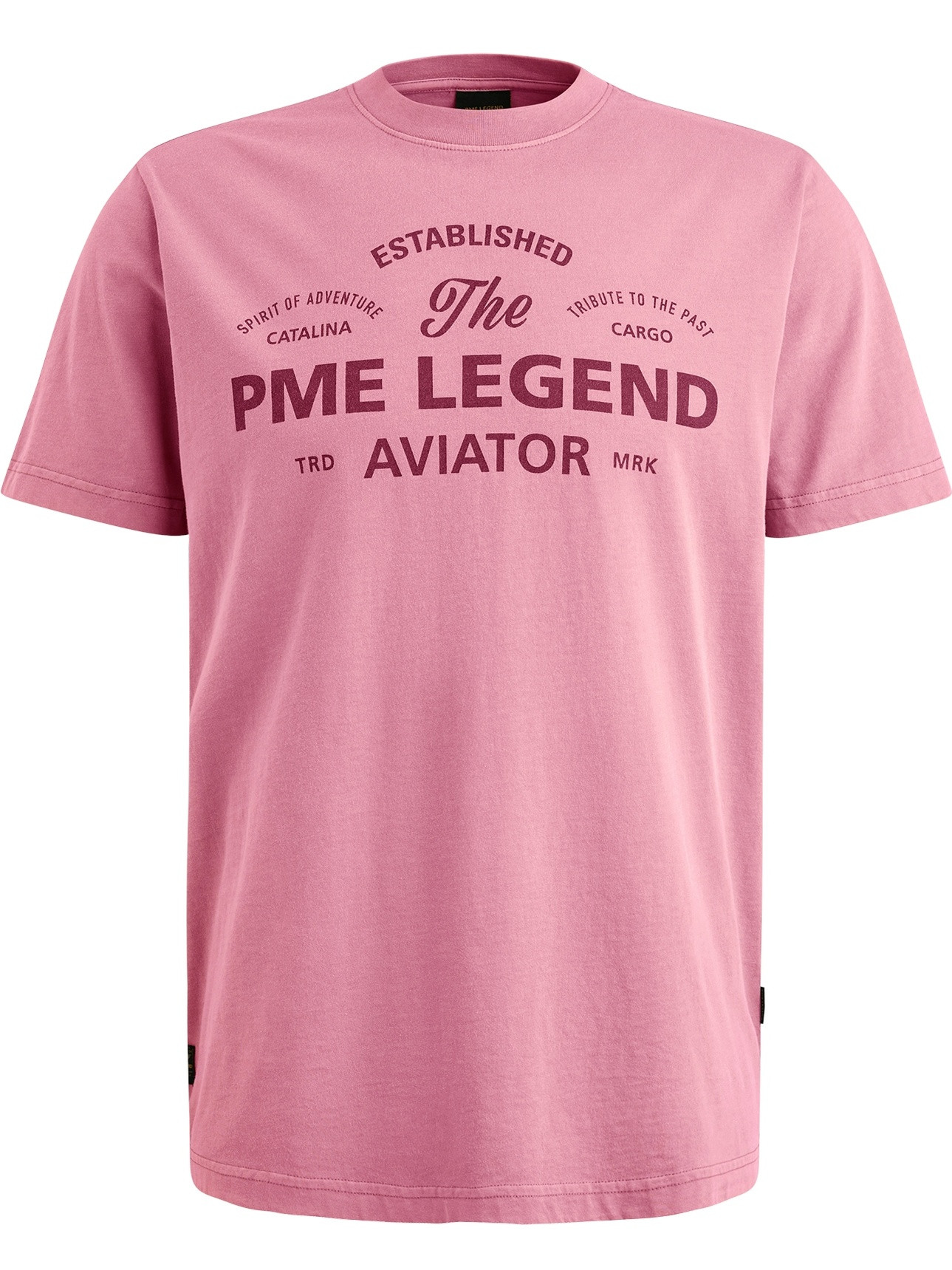 PME Legend T-shirt korte mouw PTSS2505574 Roze