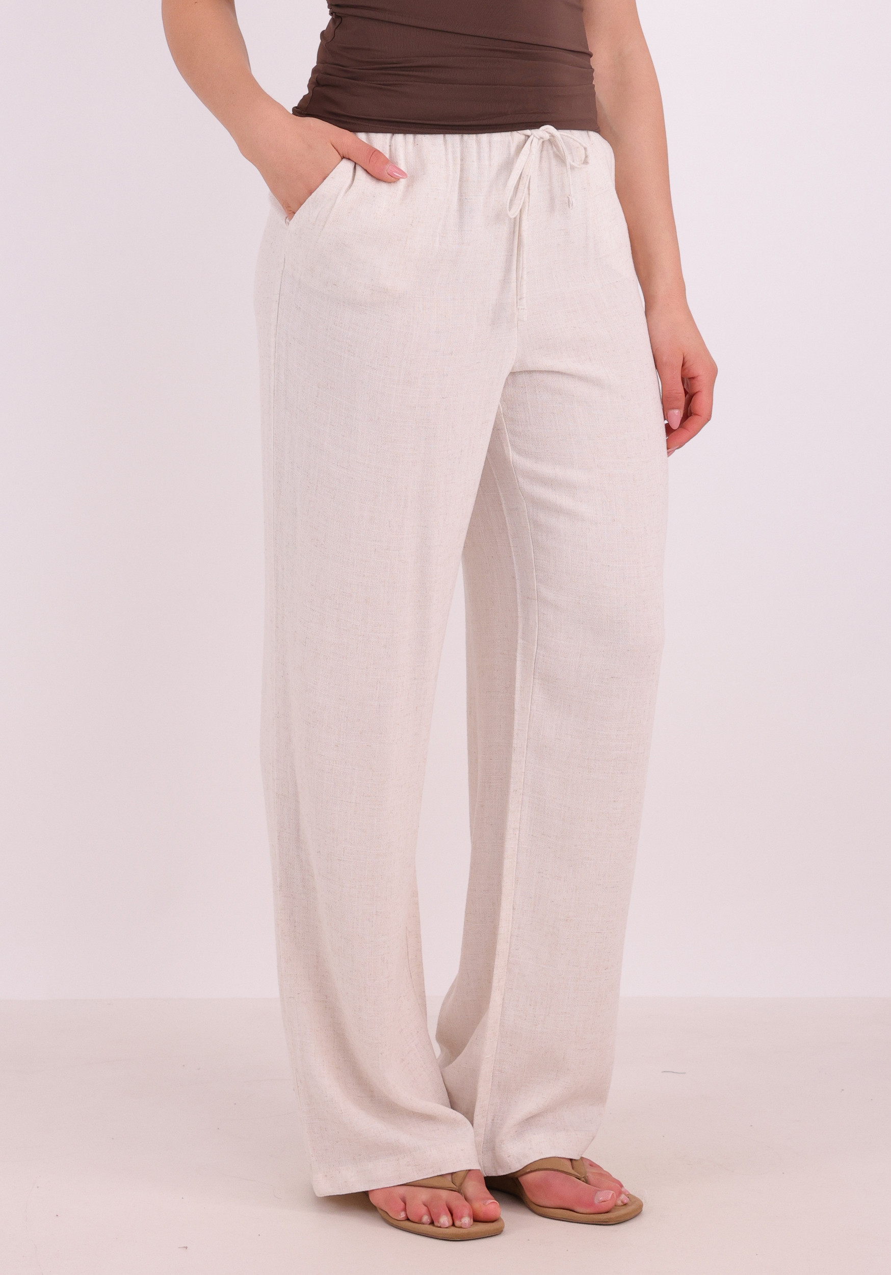 ONLY Broek Siesta 15322263 Beige