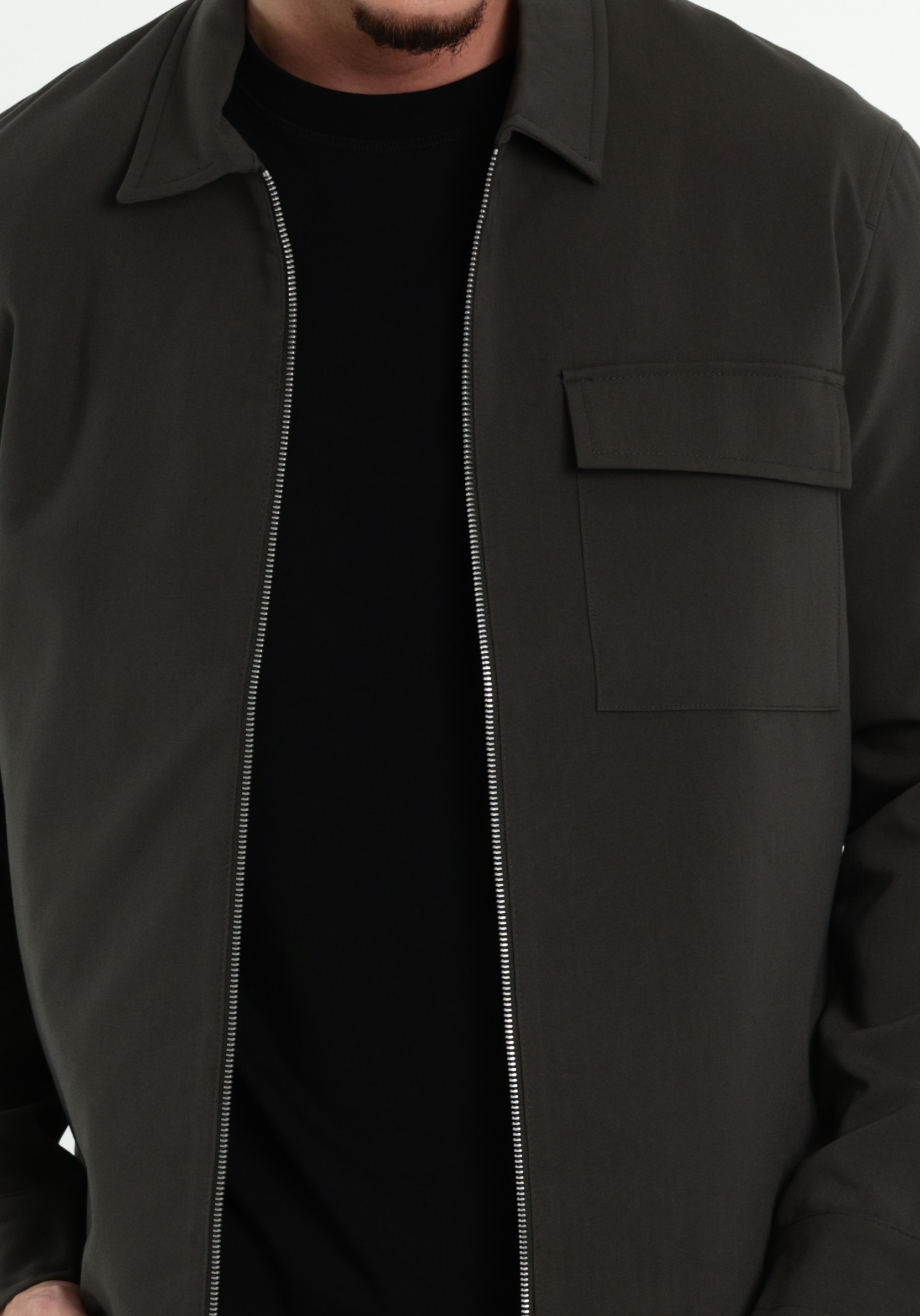 ONLY & SONS Overshirt Will 22038673 Leger Groen