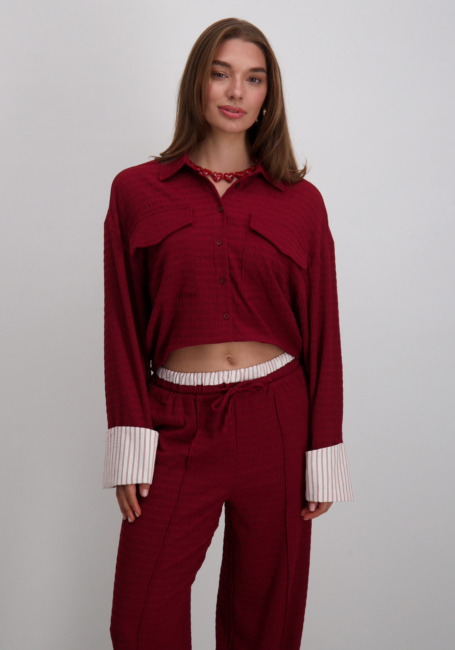 Refined Department Blouse Lyloe R2509958744 Bordeaux