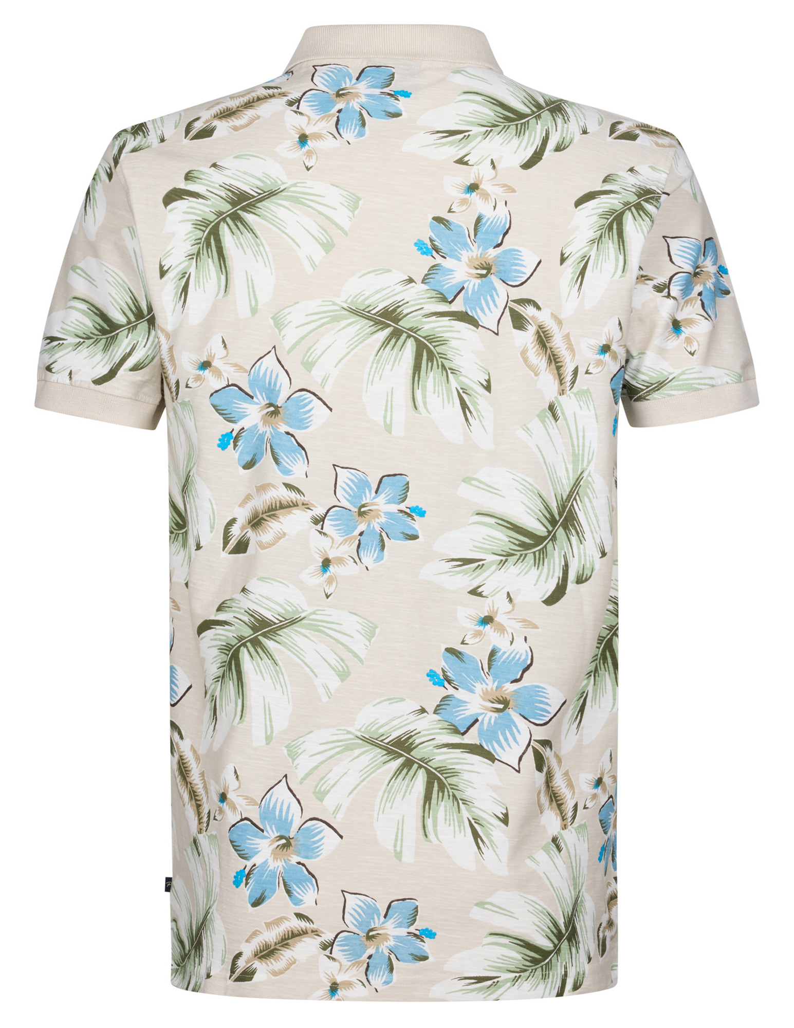 Petrol Polo all-over print M-1050-POL908 Beige