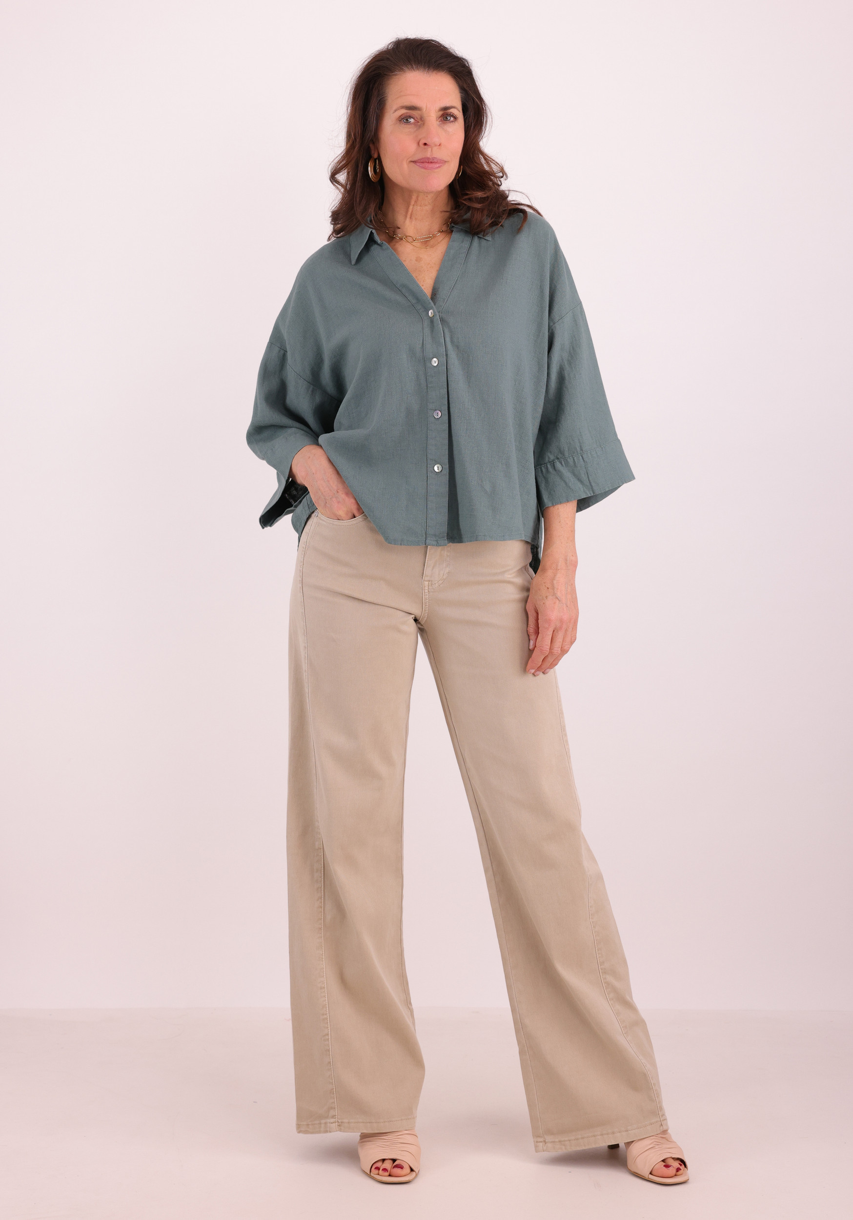Red Button Broek Claudette SRB4752 Beige