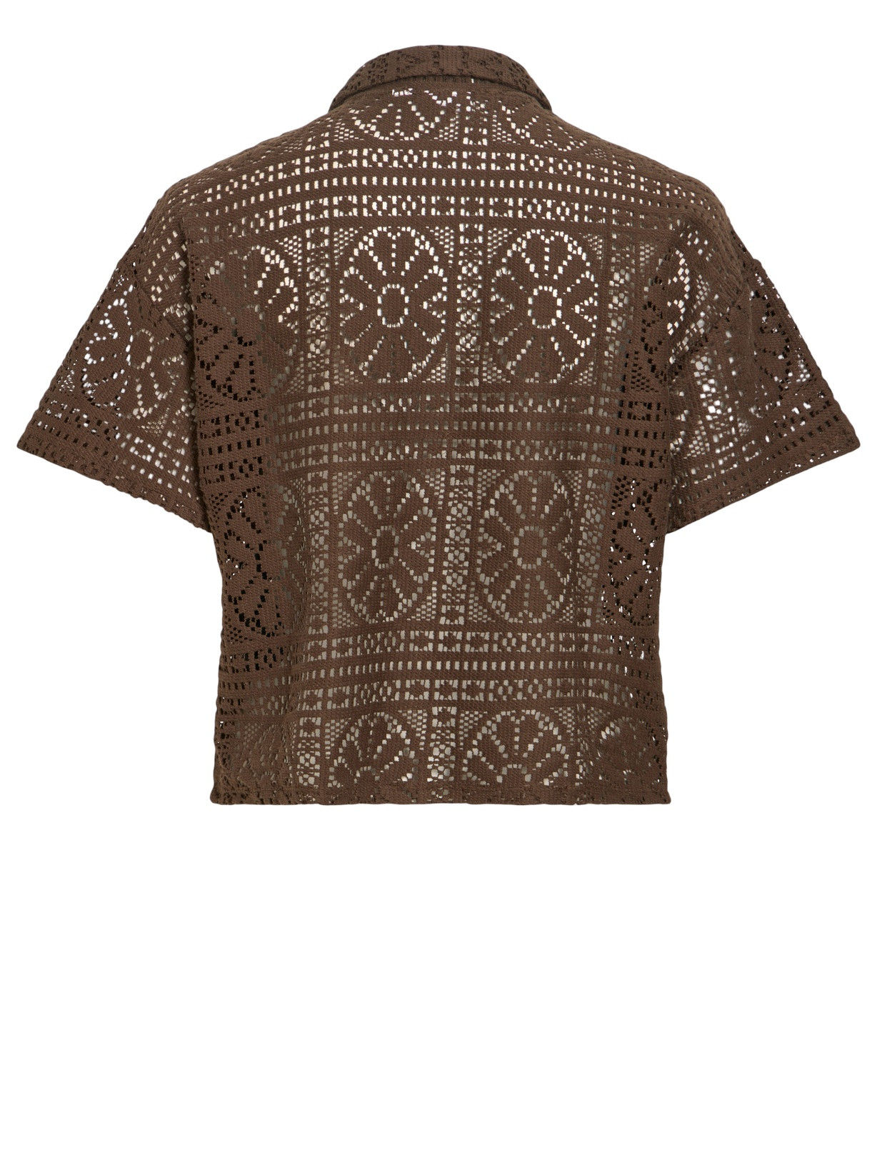 Vila Blouse Merinda 14114089 Bruin