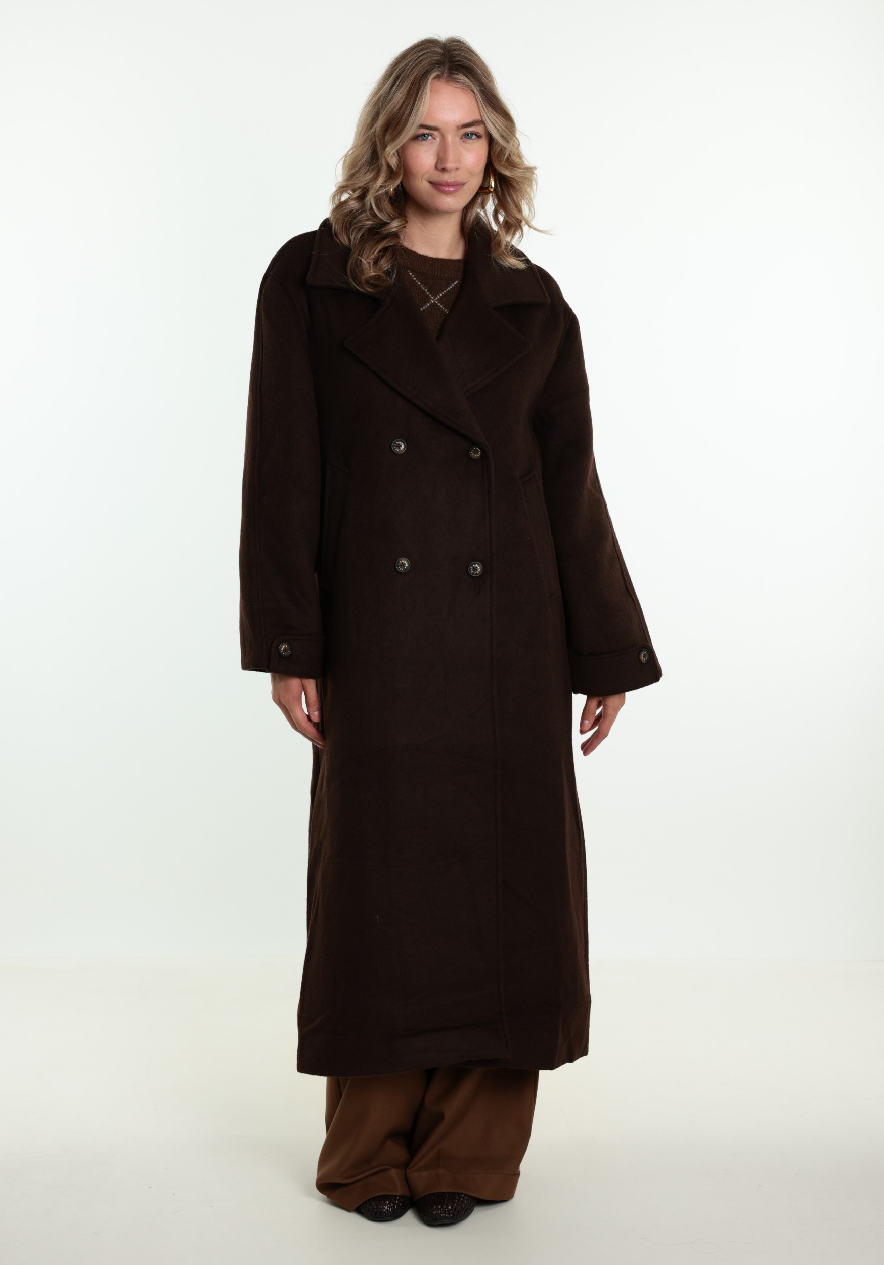 Harper & Yve Manteljas Tina AW6N225 Donker bruin