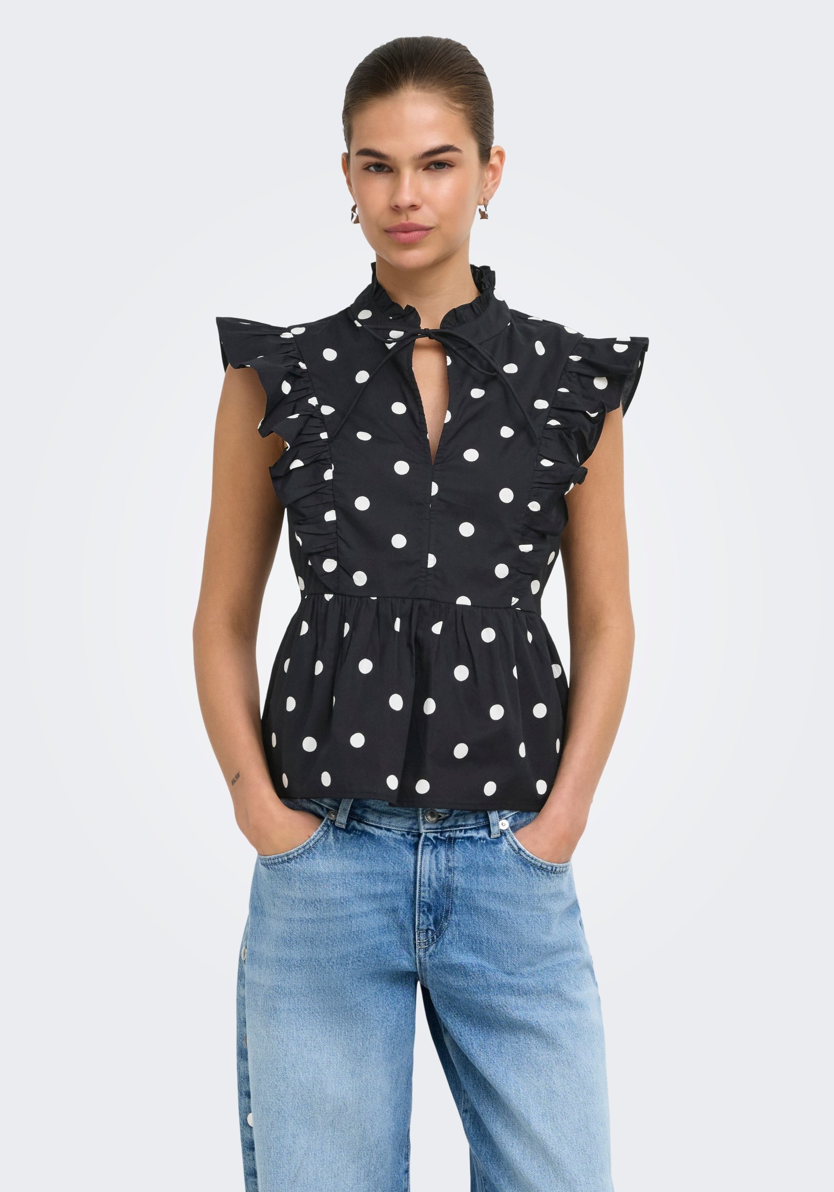 ONLY Top Kai 15383851 Zwart