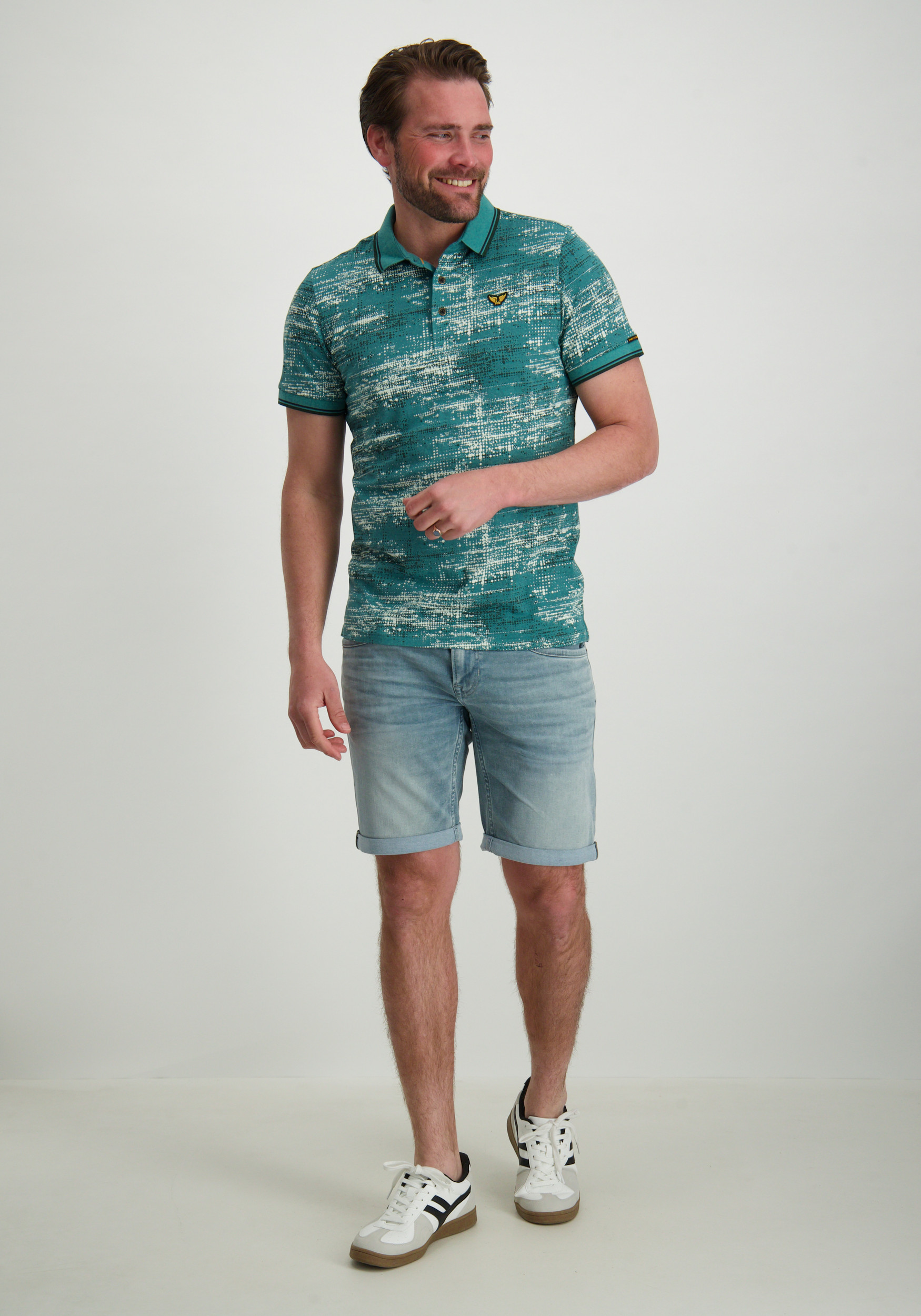 PME Legend Korte broek Tailwheel PSH2503752 Midden grijs