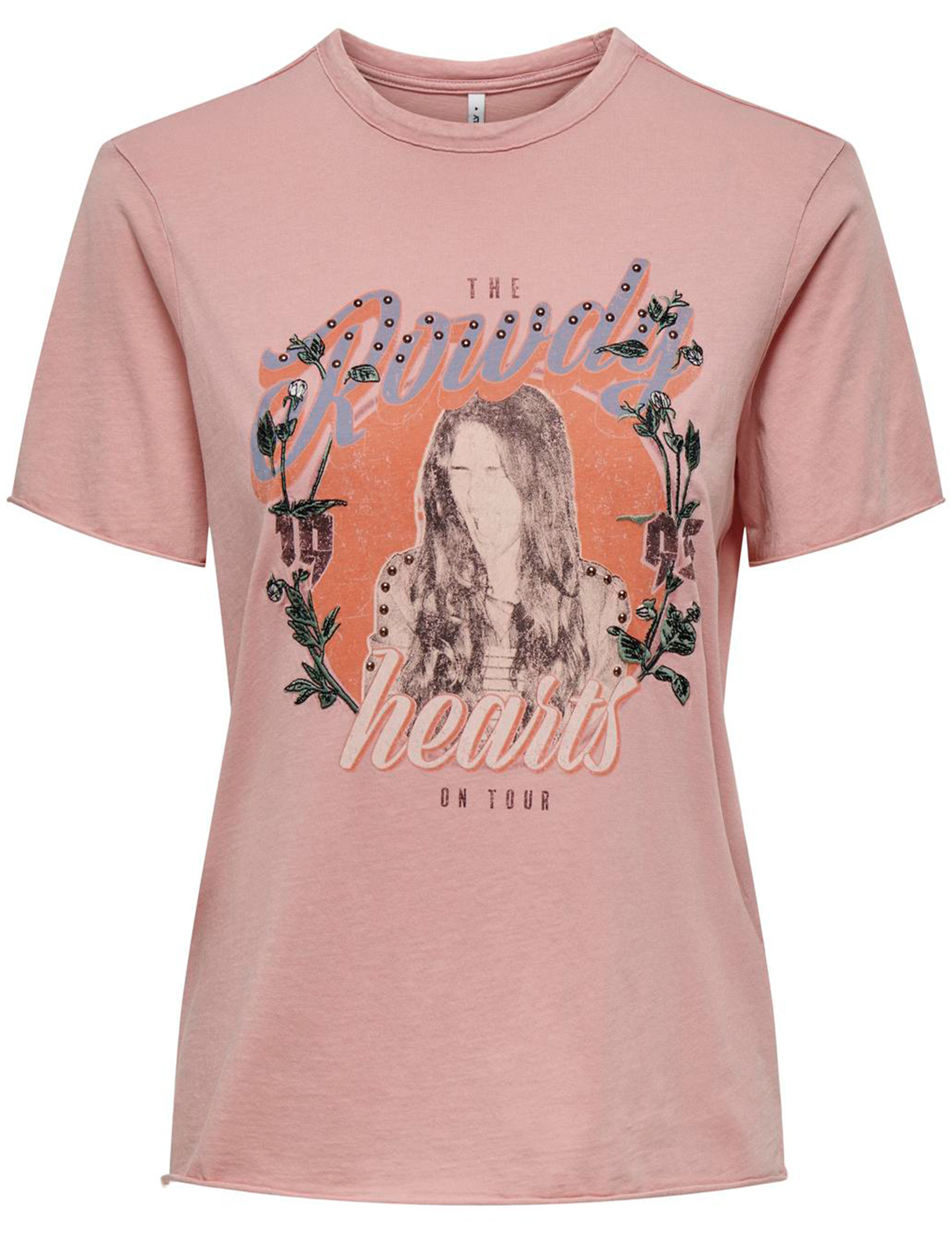 Only T-shirt Lucy 15307412 Licht rose