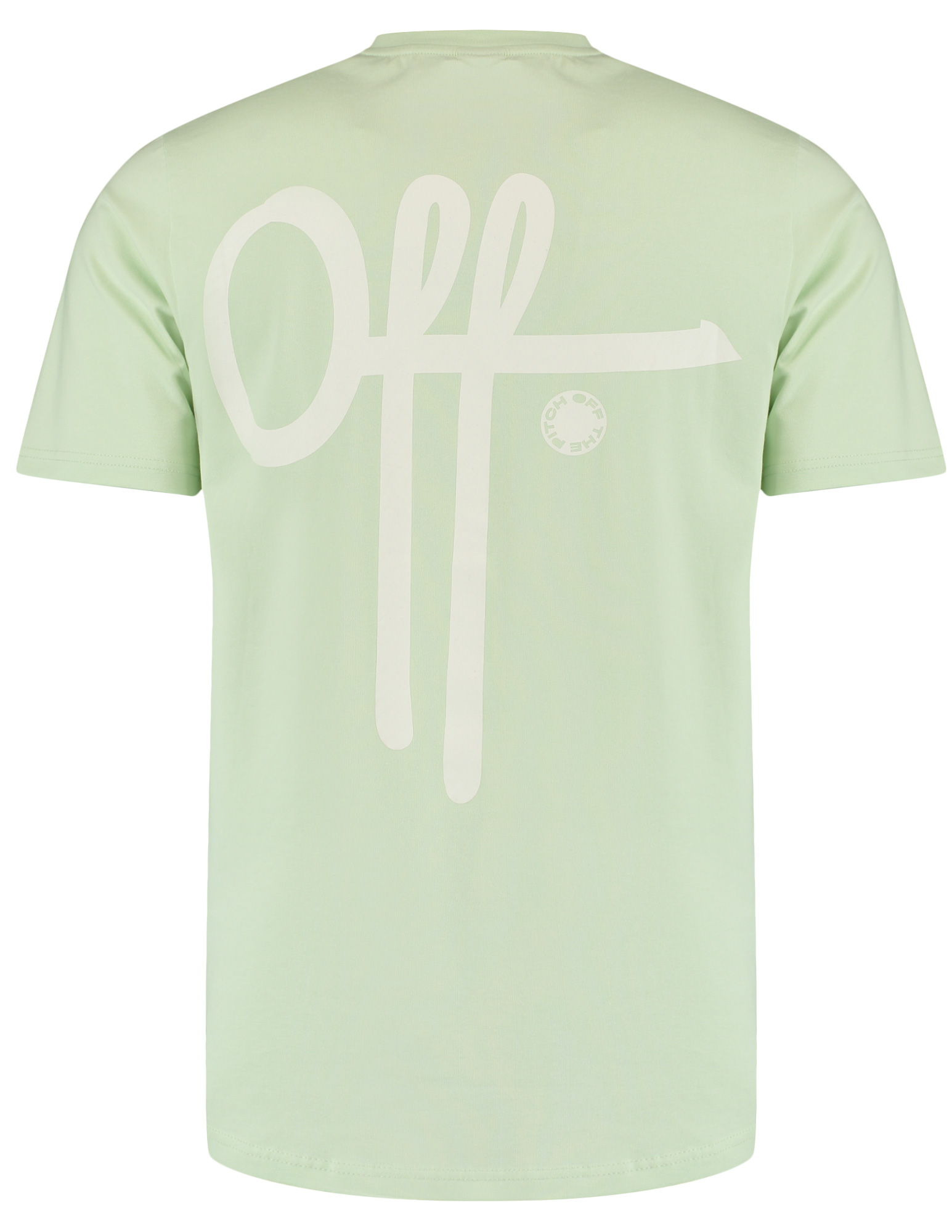 Off The Pitch T-shirt Full Stop OTP261203 Licht groen