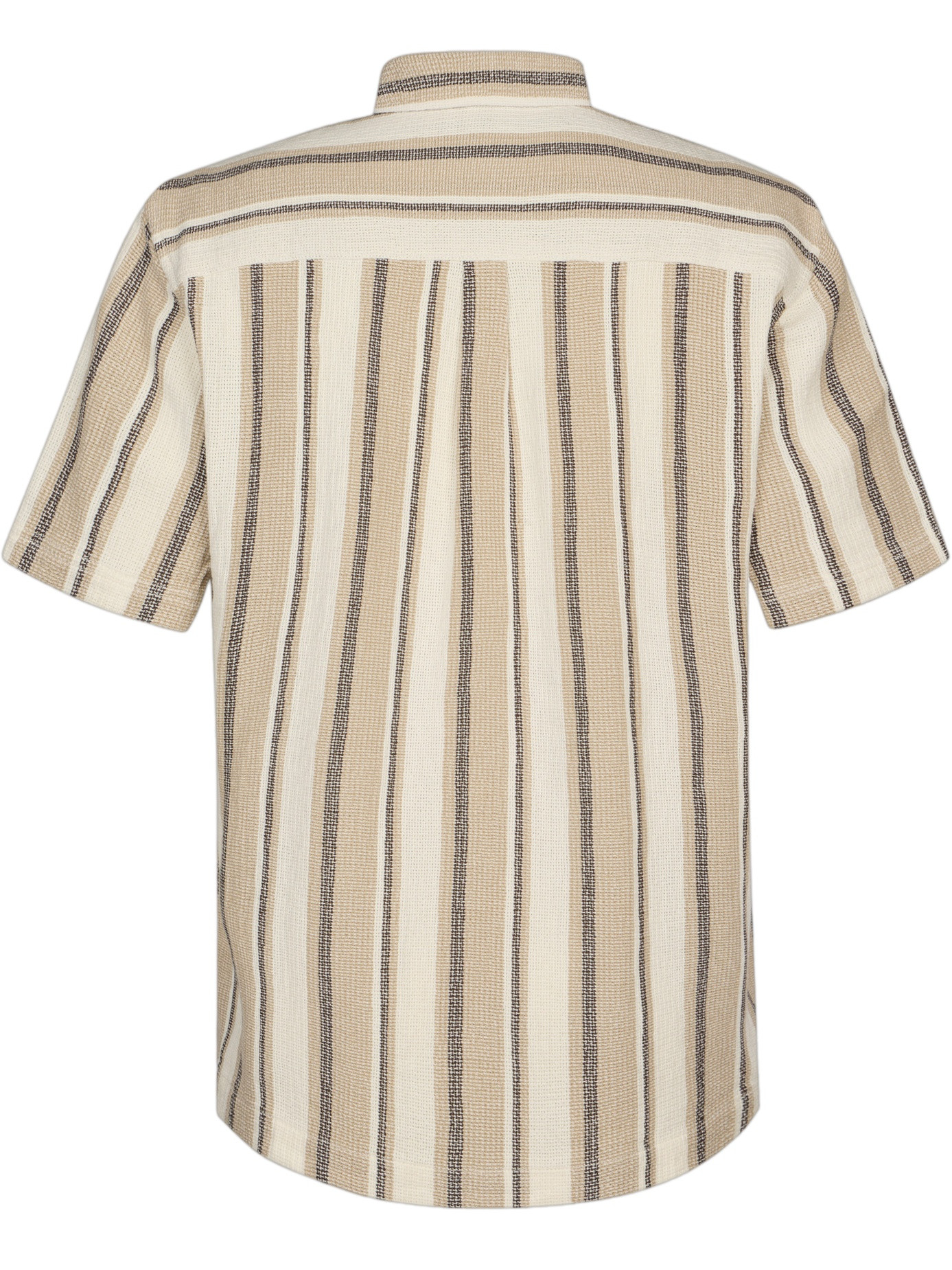 Petrol Overhemd M-1060-SIS429 Licht Bruin