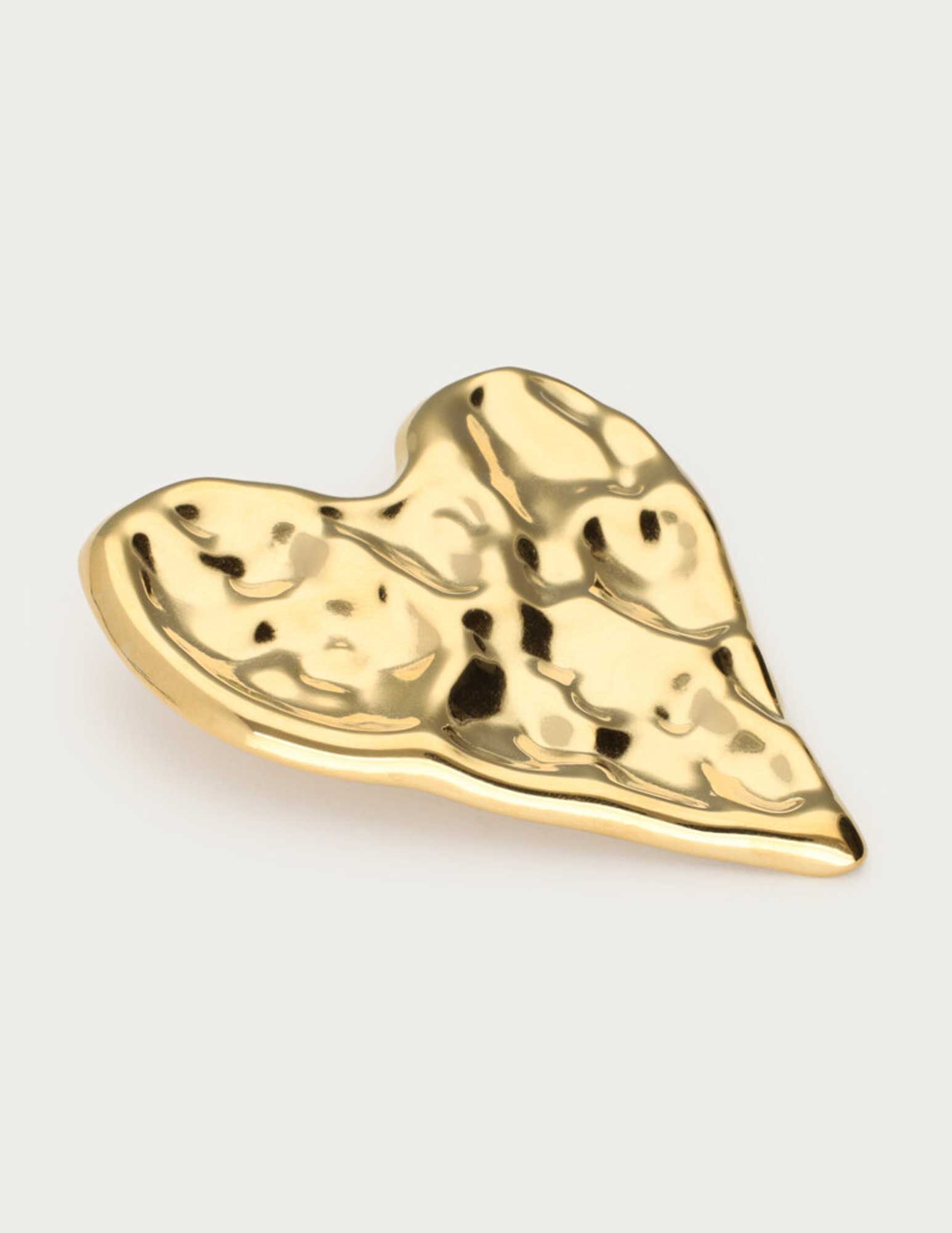 My Jewellery Big heart broche MJ13588 Goud