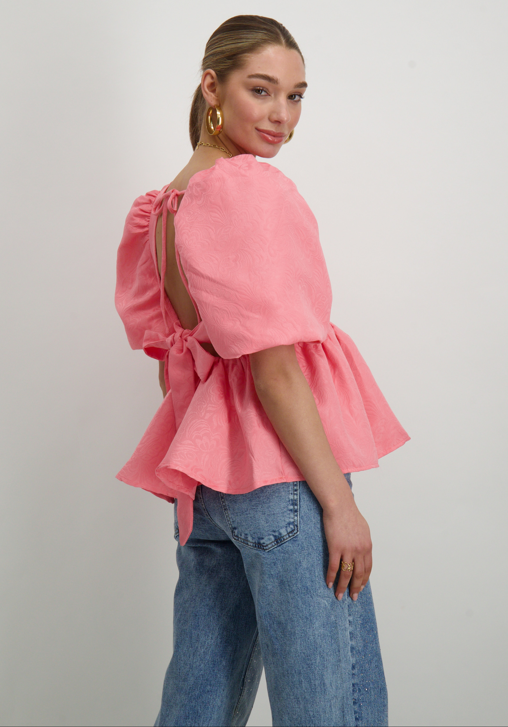 Harper & Yve Top Vivian SS25P607 Roze