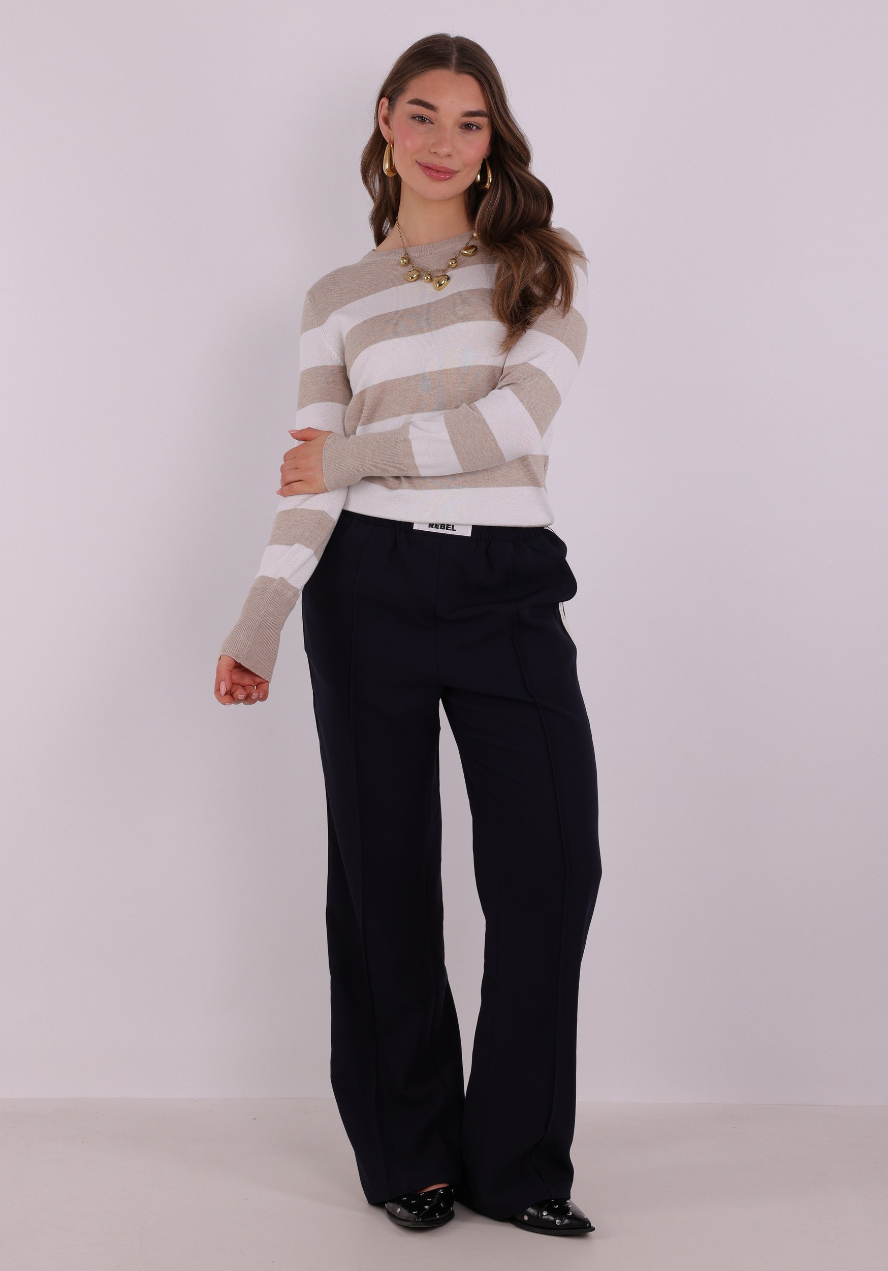 Kaffe Clothing Trui Lizza 10509065 Wolwit-ecru