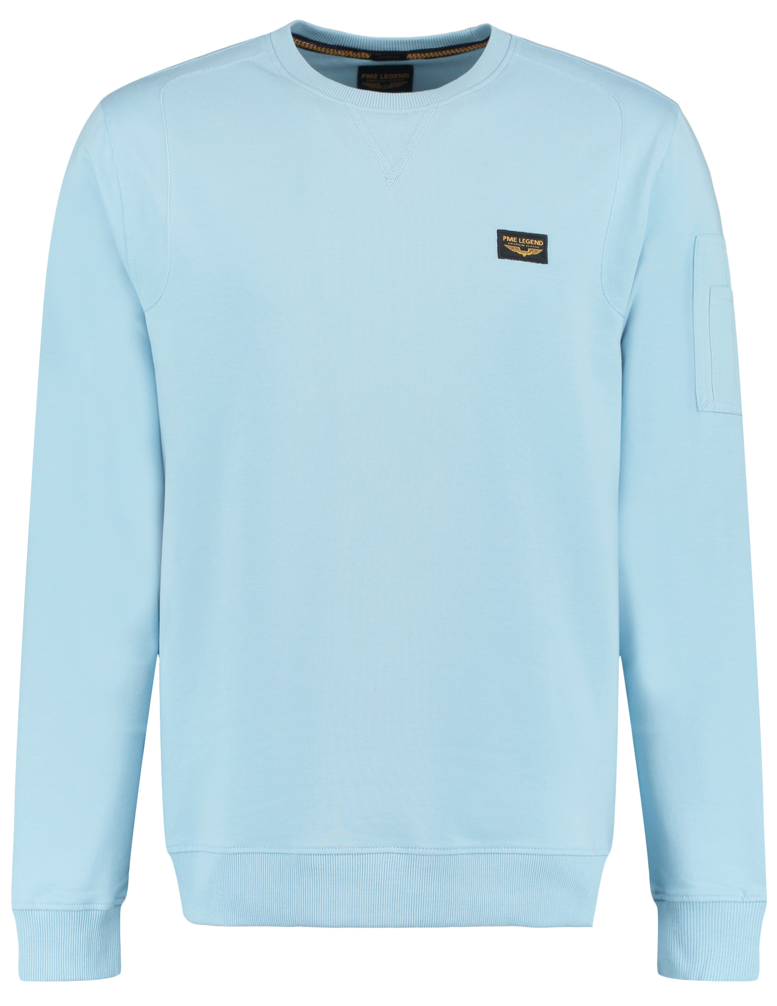 PME Legend Sweater Airstrip PLS0000431 Licht blauw