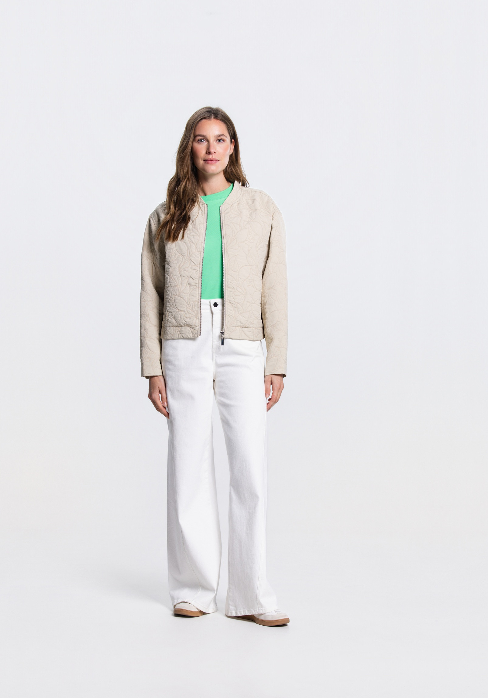 Jansen Amsterdam Bomberjack JARA SS26 Beige