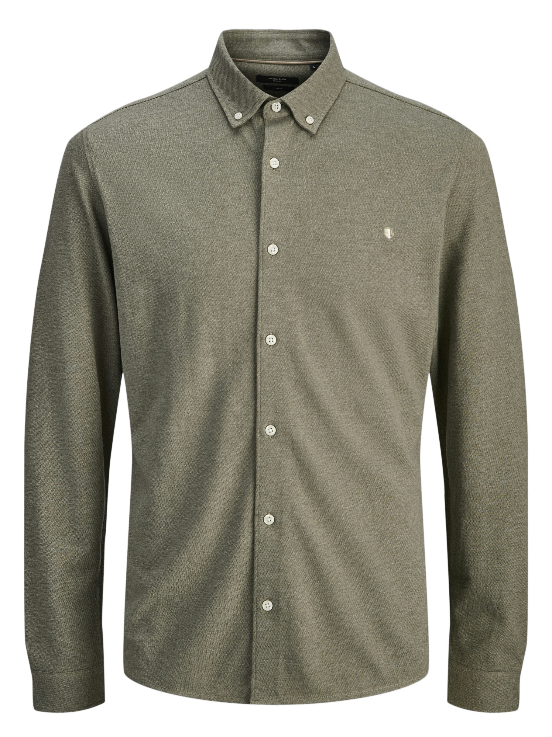 Jack & jones Overhemd Blublake 12284463 Licht groen