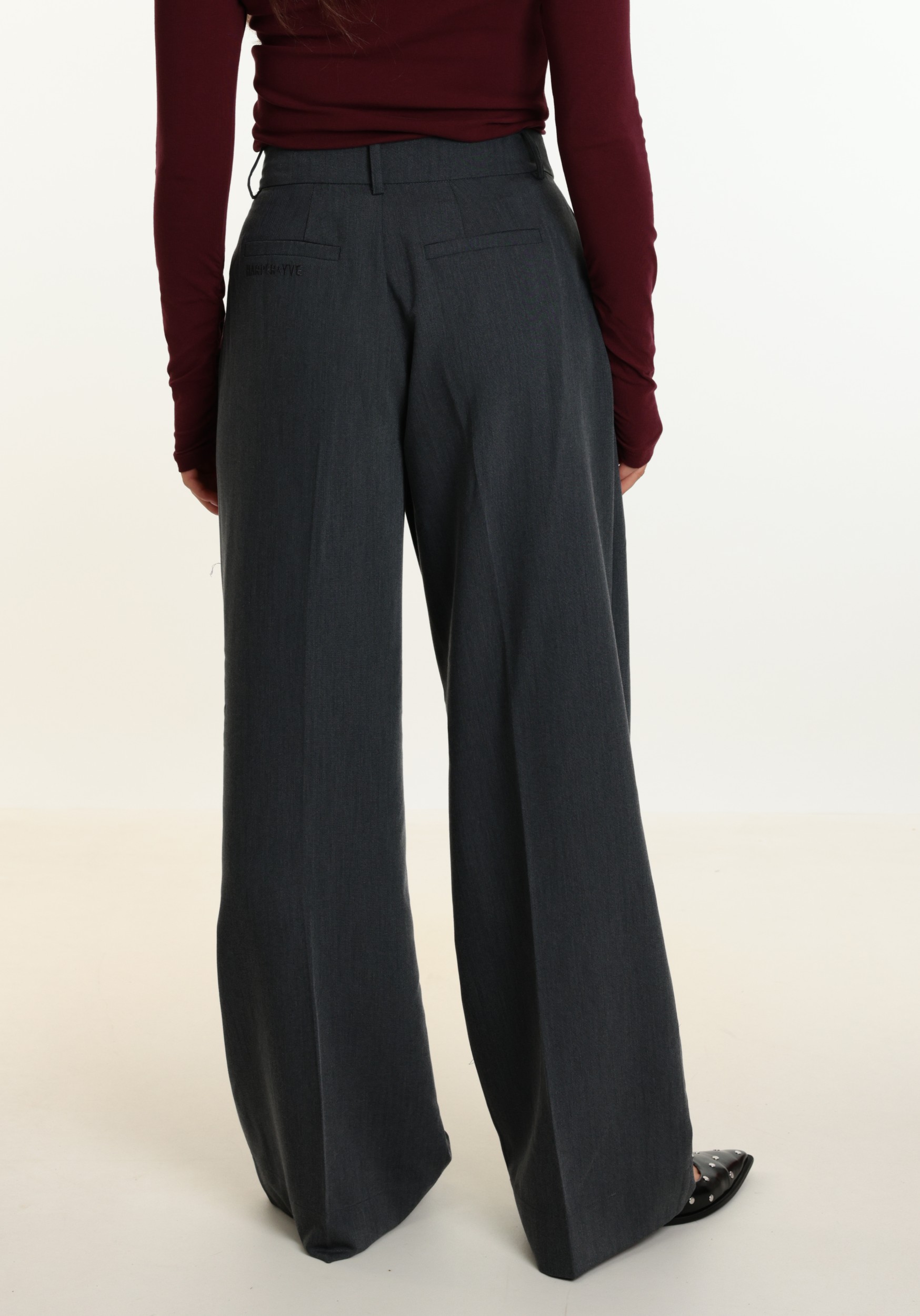 Harper & Yve Broek Sydney AW6N105 Donker Grijs