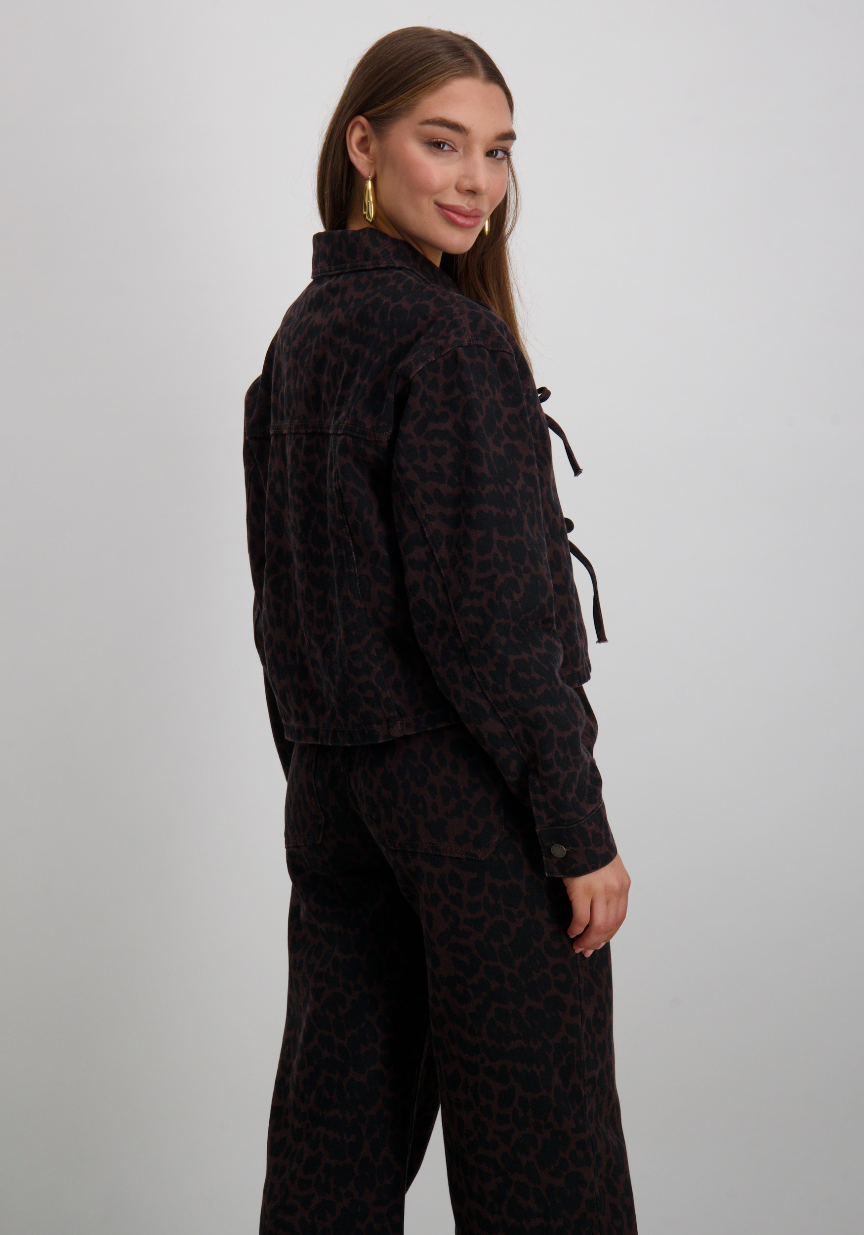 Harper & Yve Jacket Wally AW25R200 Donker bruin