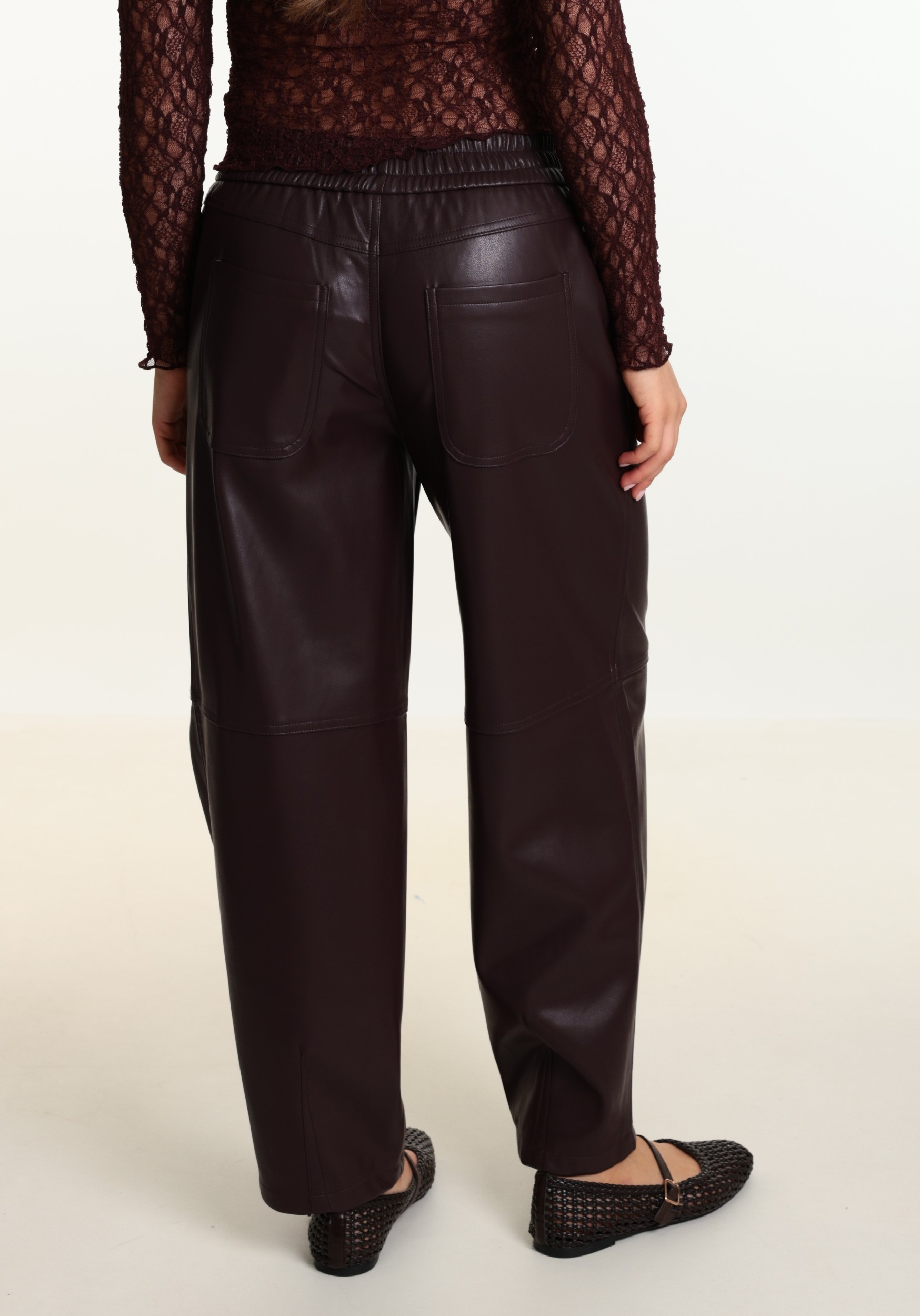 Kaffe Clothing Broek Arense 10512230 Donker Paars
