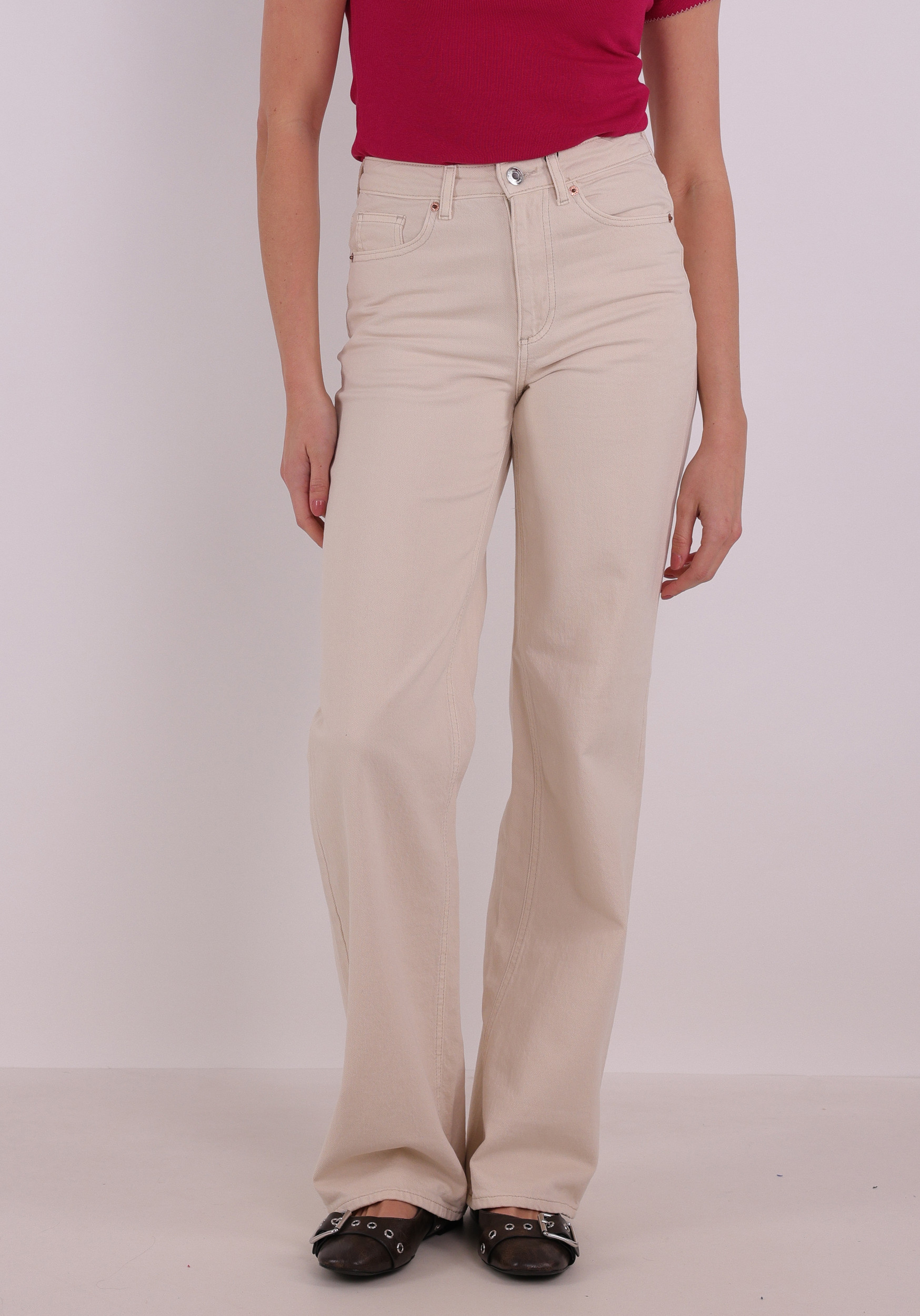 Vero moda Jeans Tessa 10287303 Ecru