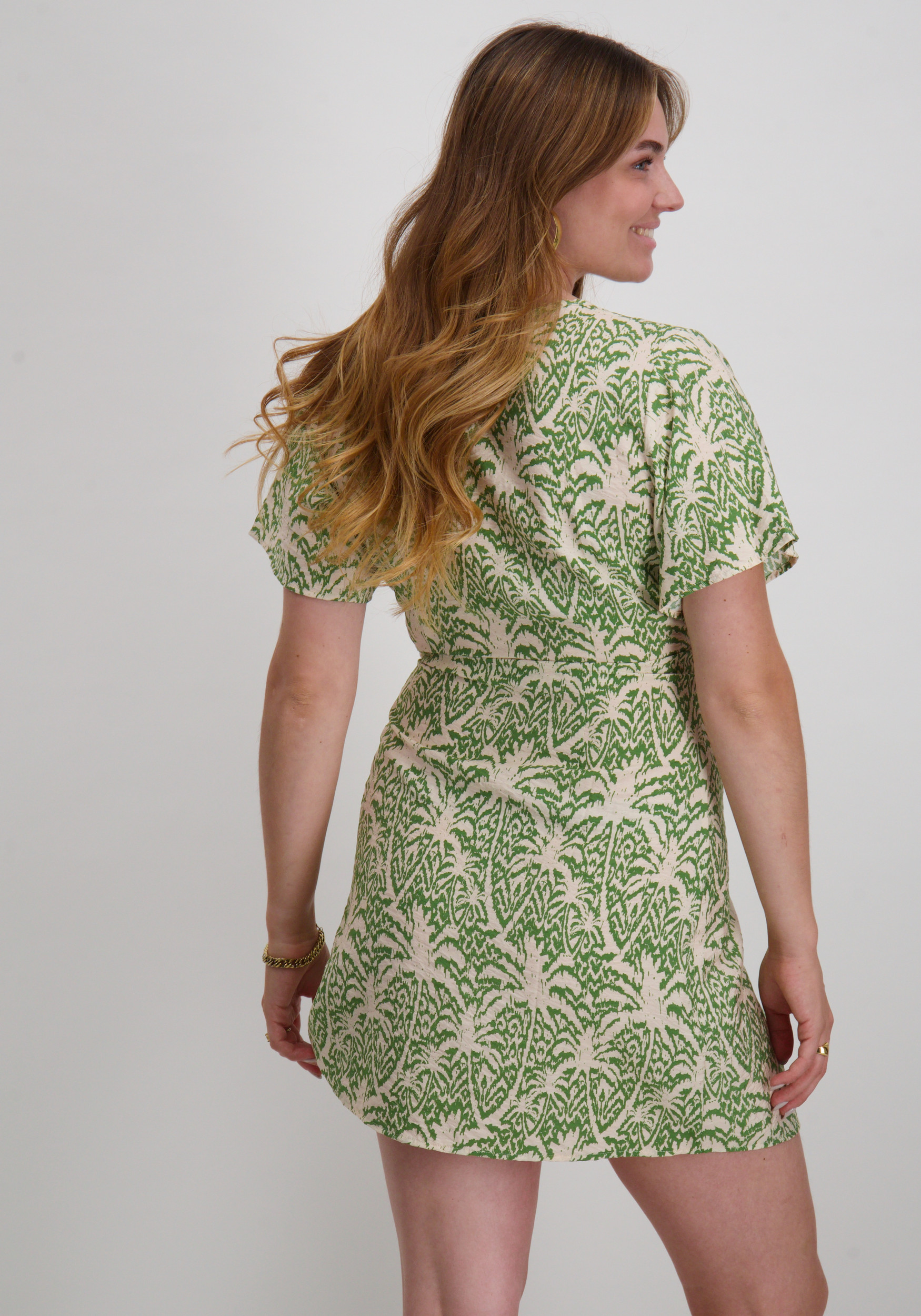 Jacqueline de jonge Jurk Troya 15350762 Licht groen