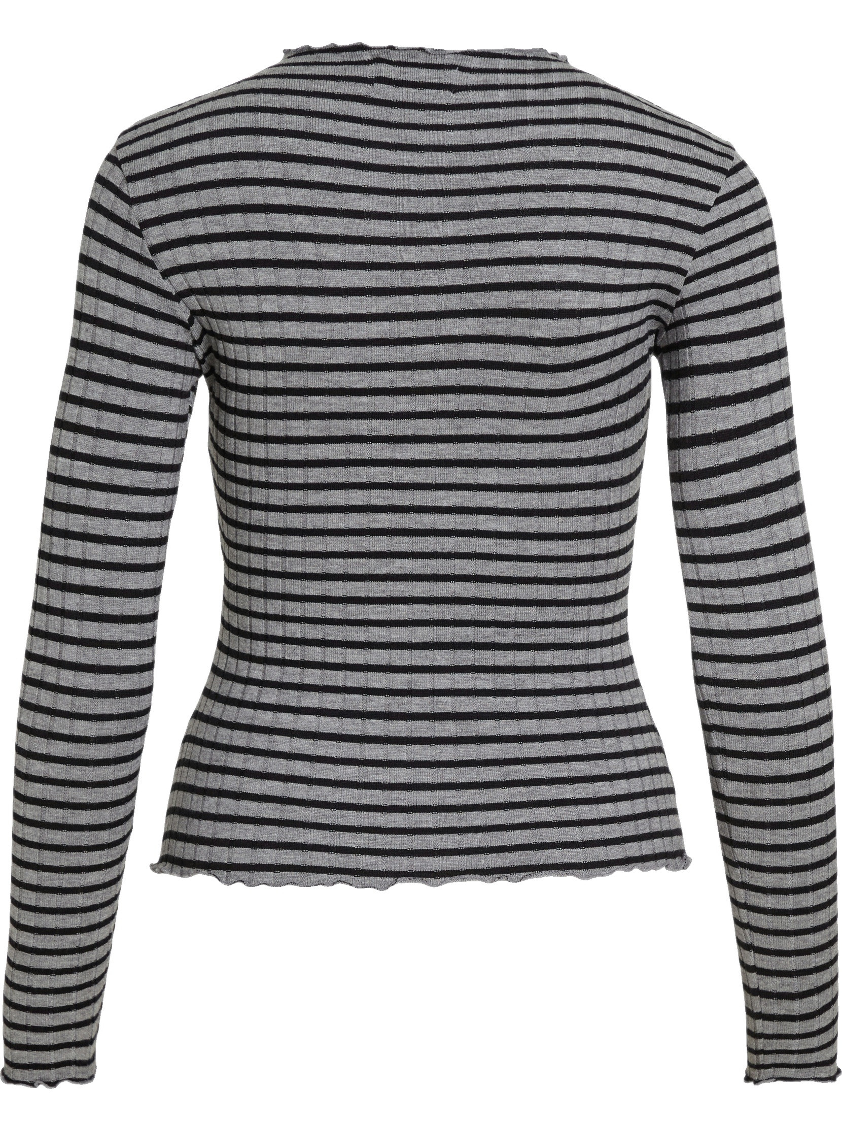 Vila Shirt Rika 14107470 Midden grijs