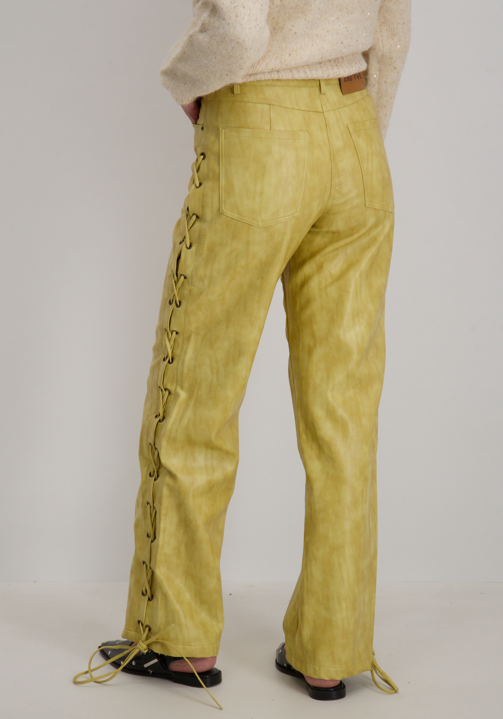 Harper & Yve Broek Sally DW25P111 Geel