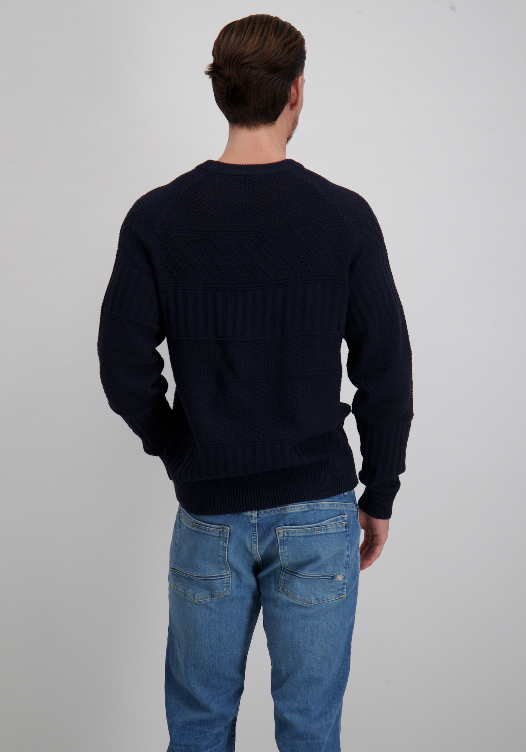 ONLY & SONS Trui Alkan 22037977 Donker blauw