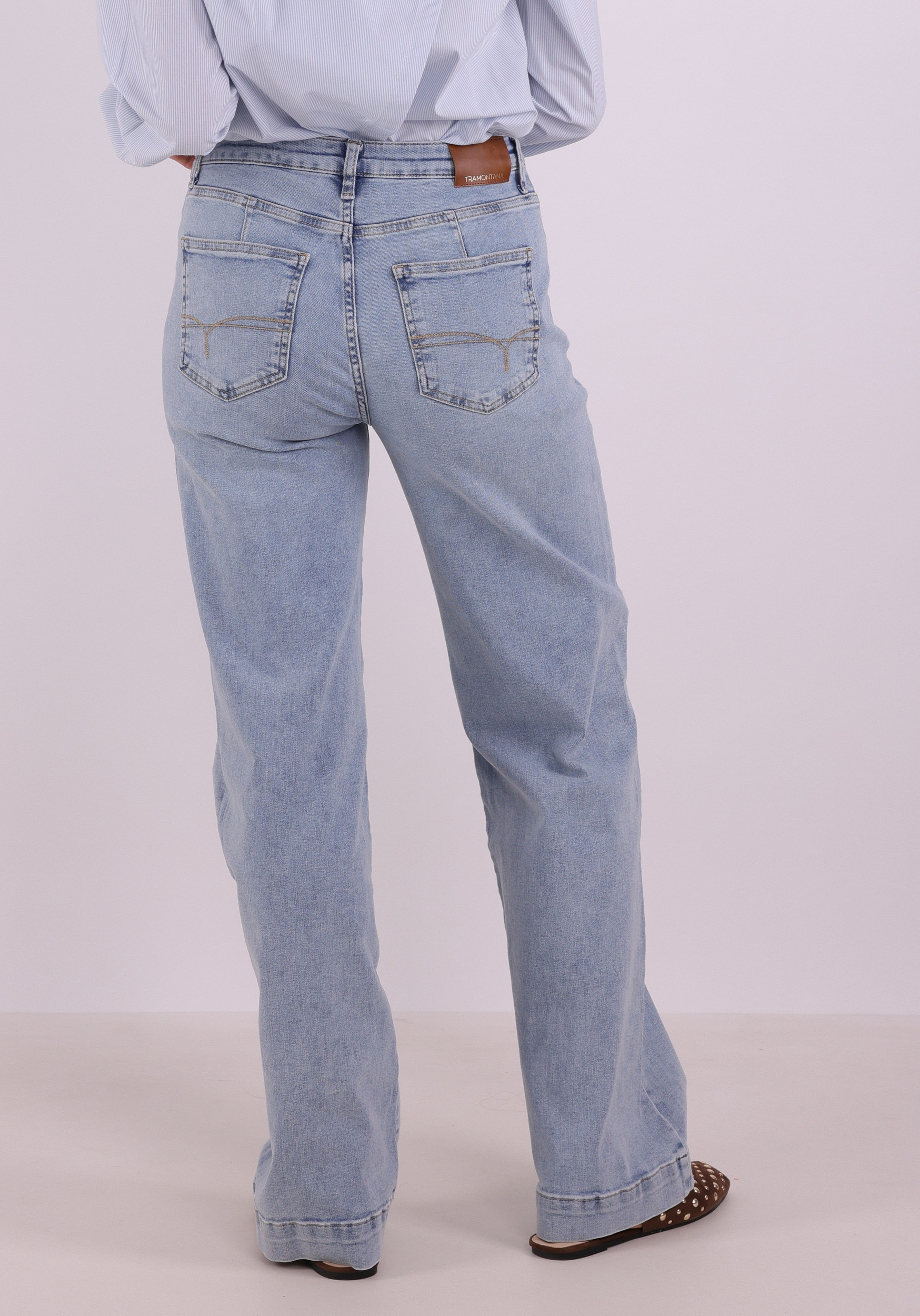 Tramontana Jeans Straight B01-19-101 Licht blauw