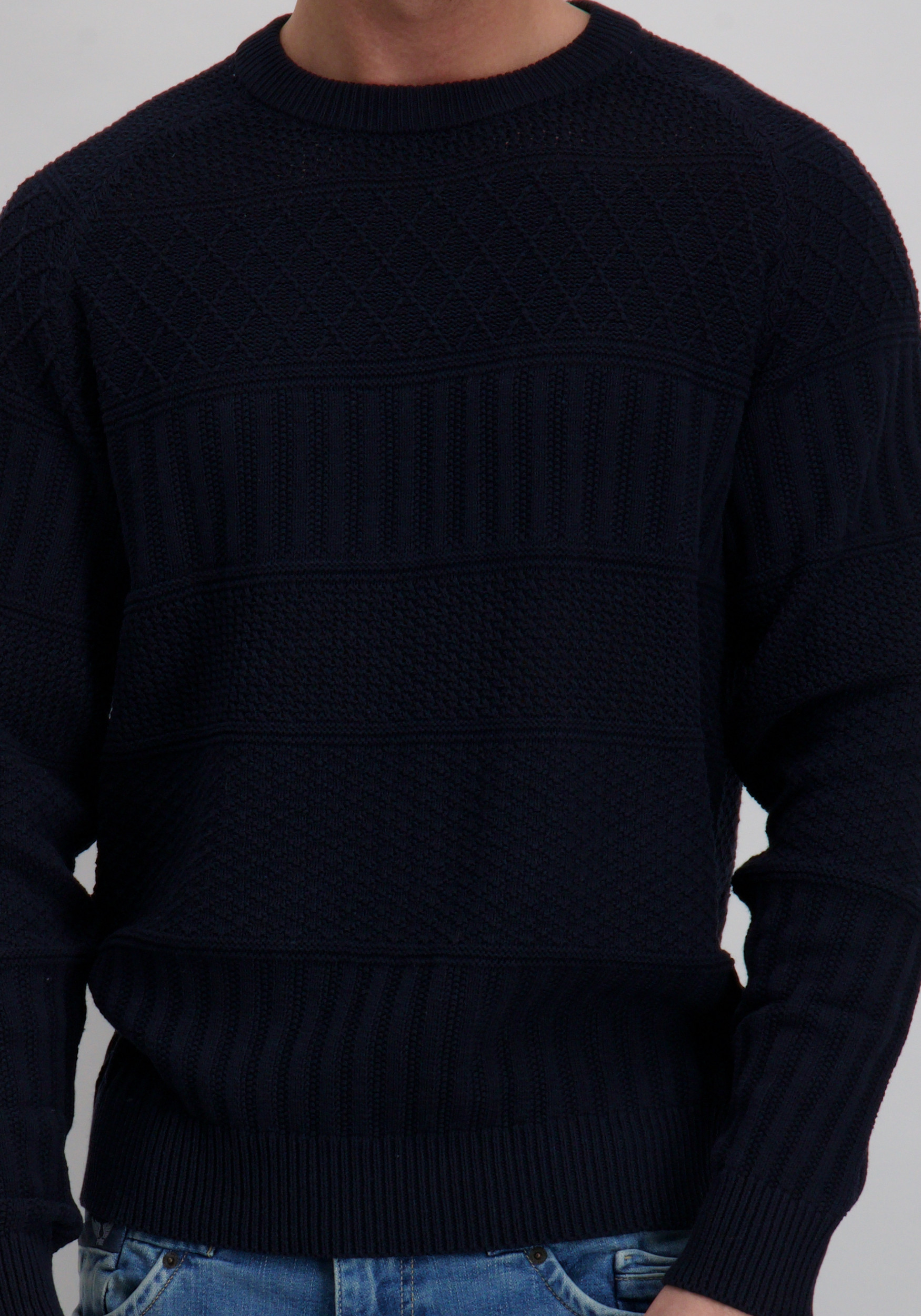 ONLY & SONS Trui Alkan 22037977 Donker blauw