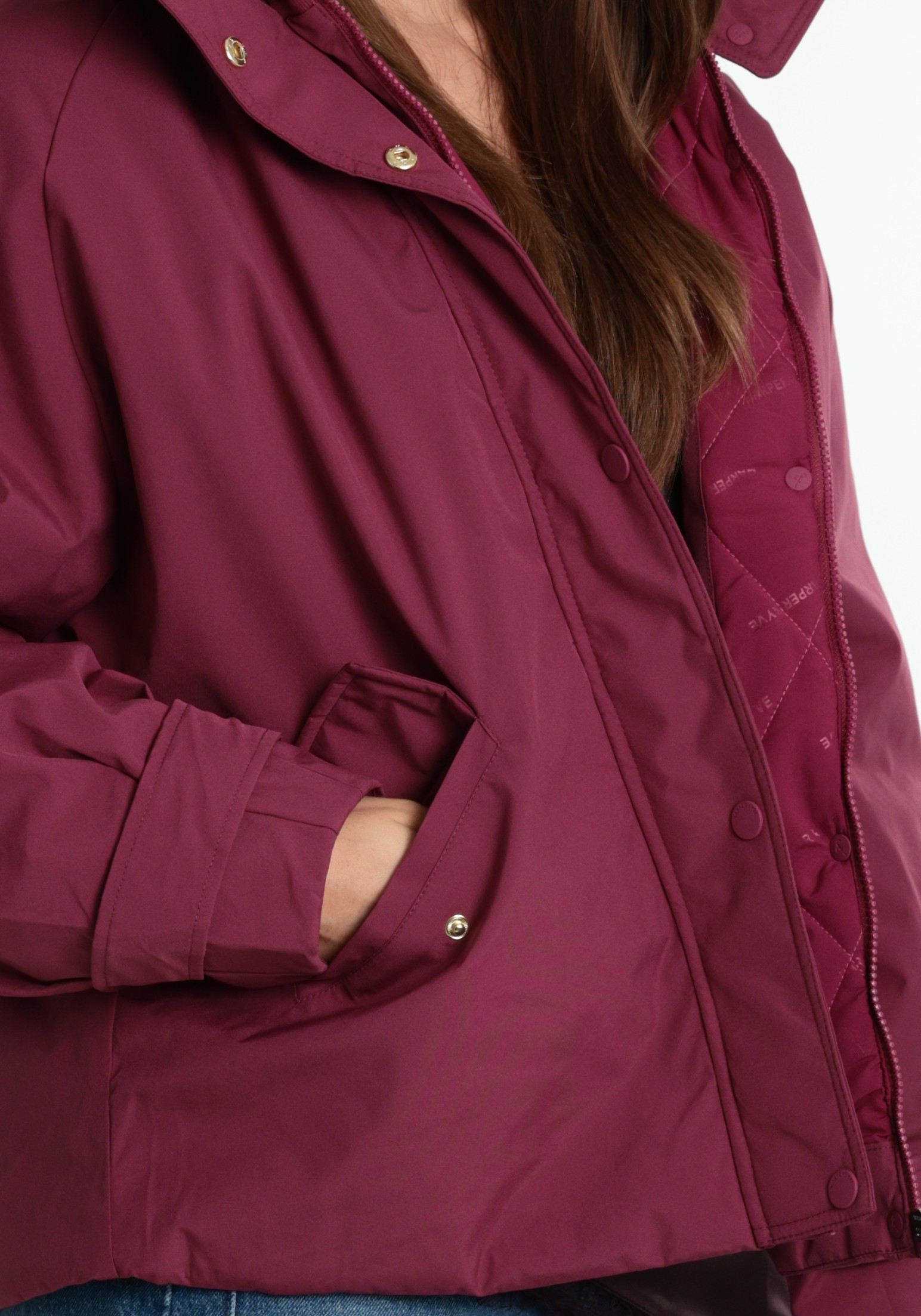 Harper & Yve Winterjas Blaze AW6N229 Donker rose