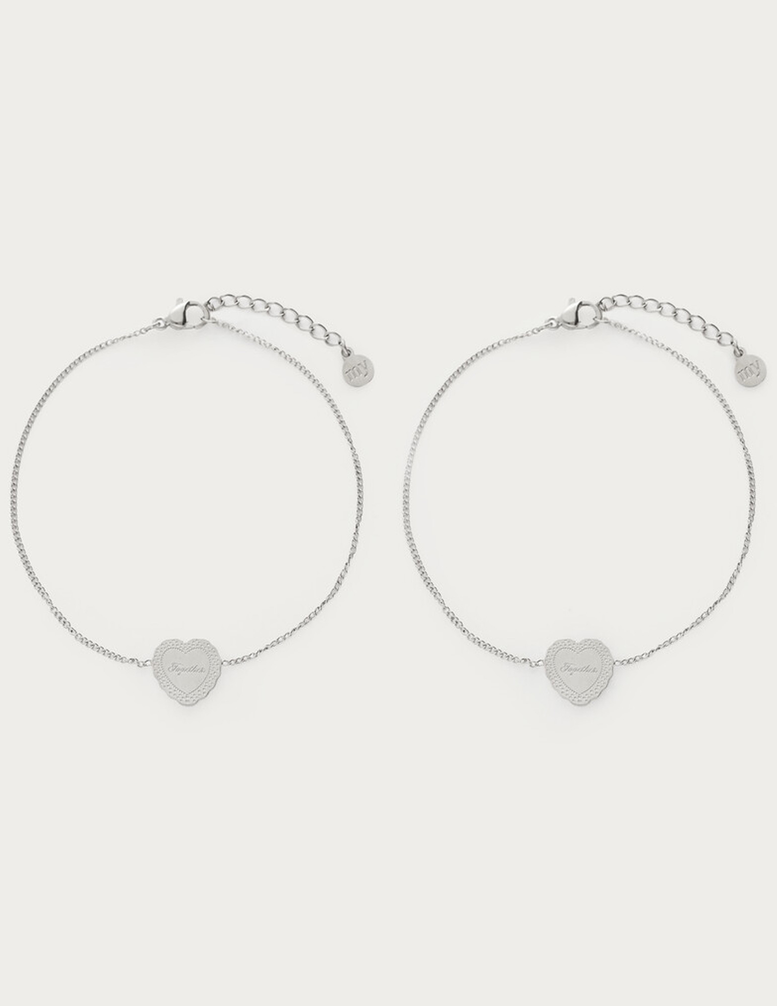 My Jewellery Love armbanden set Forever Together MJ15347 Zilver