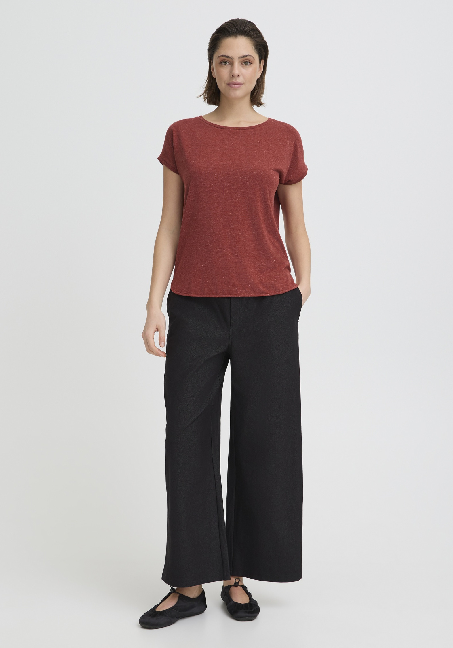 Ichi T-shirt Rebel  20109945 Bruin