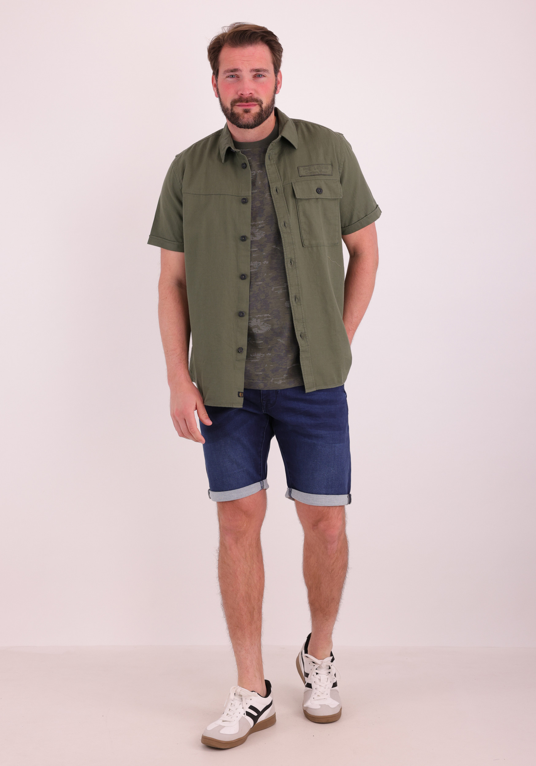 PME Legend T-shirt PTSS2603574 Donker groen