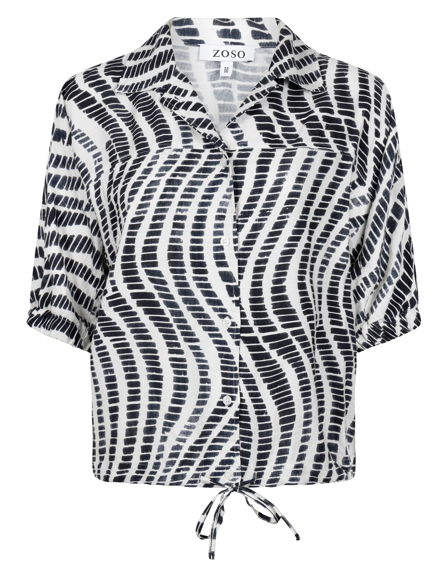 Zoso Blouse 261Edith Donker blauw