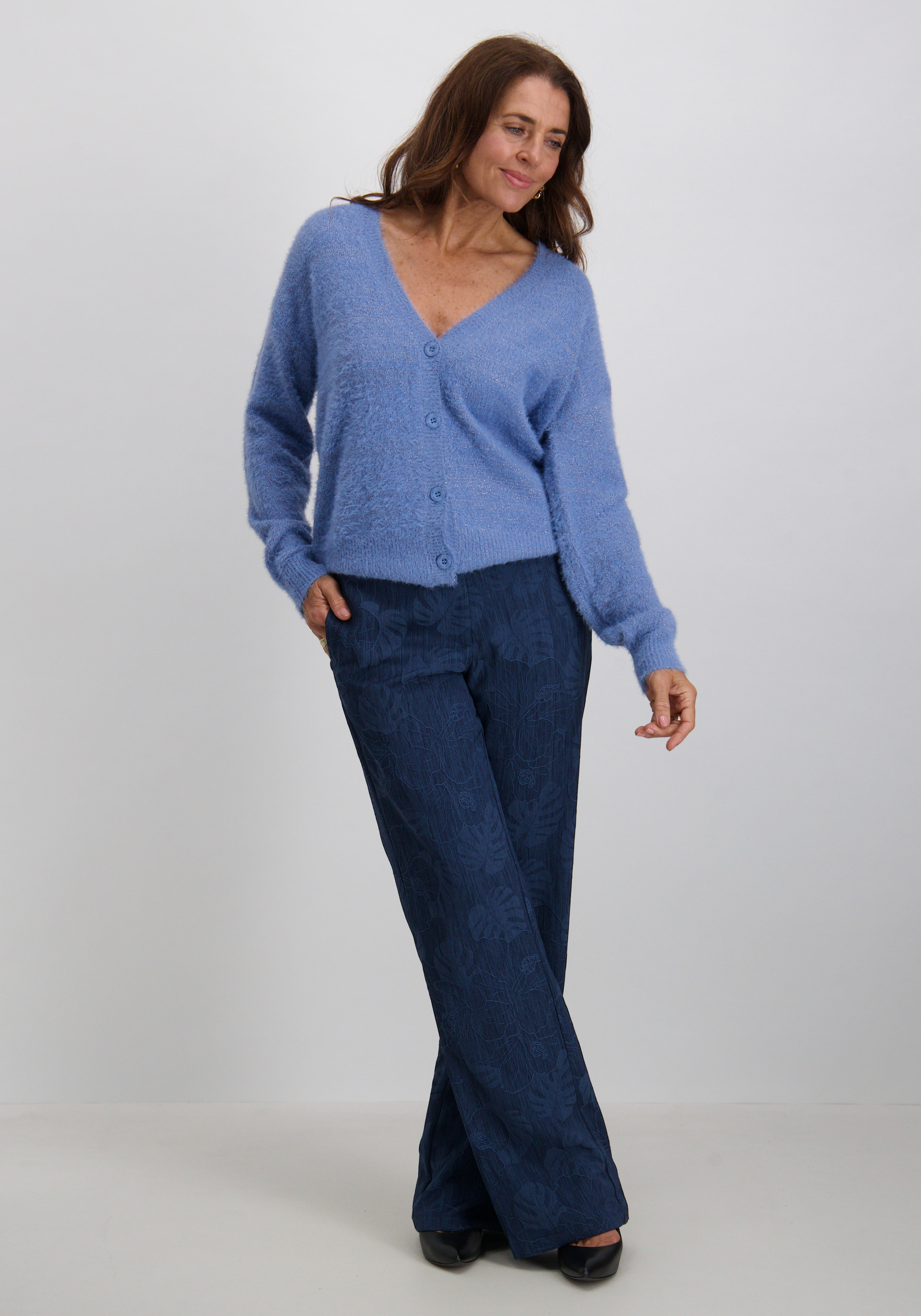 Zoso Vest 254Patty Blauw