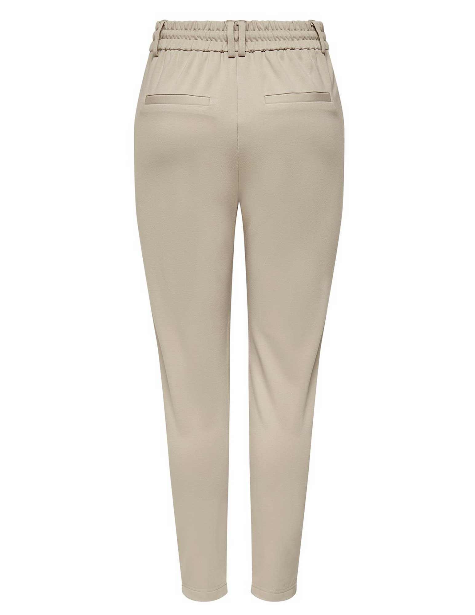 Only Broek Poptrash 15115847 Donker Beige