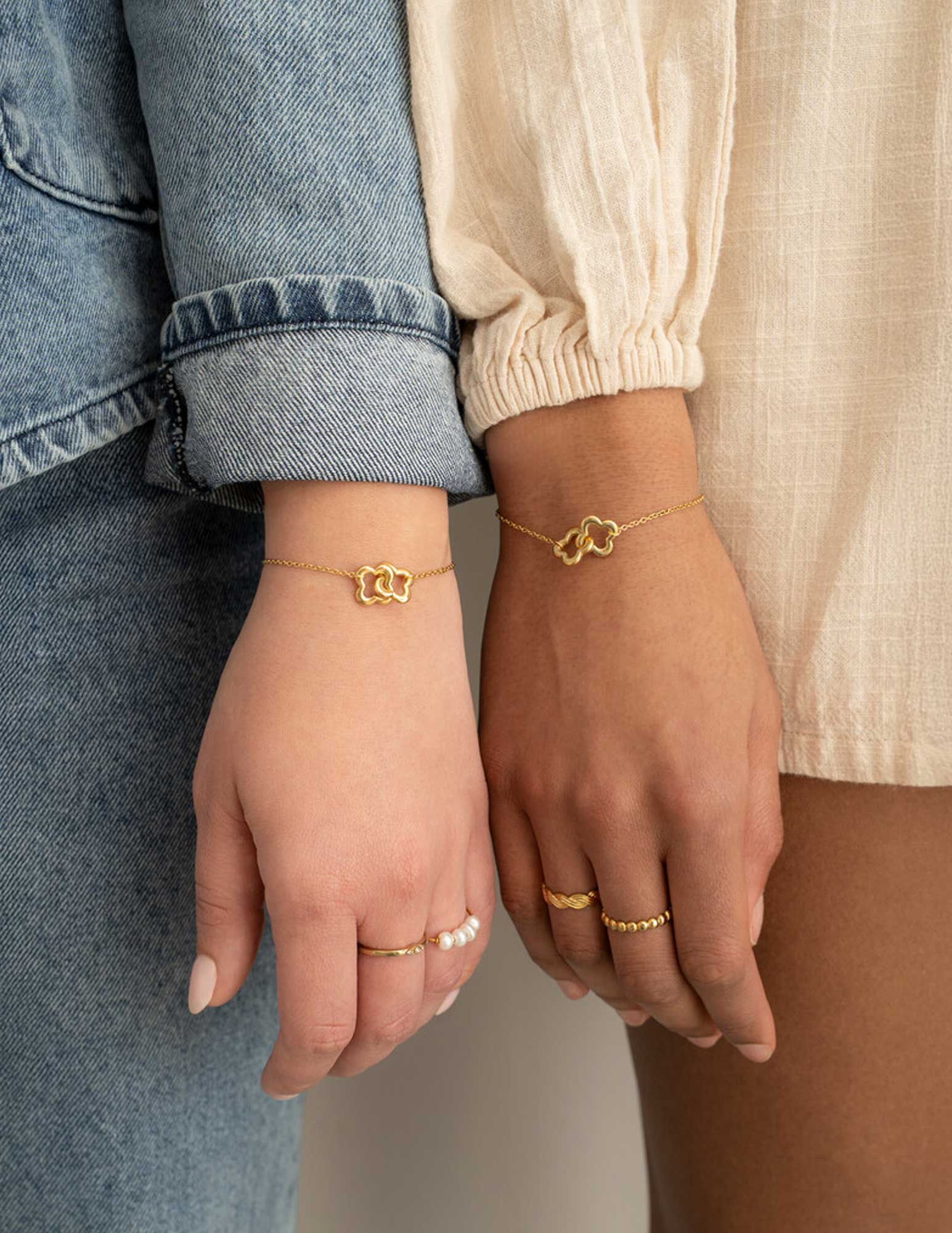 My Jewellery Forever connected armband MJ12634 Goud