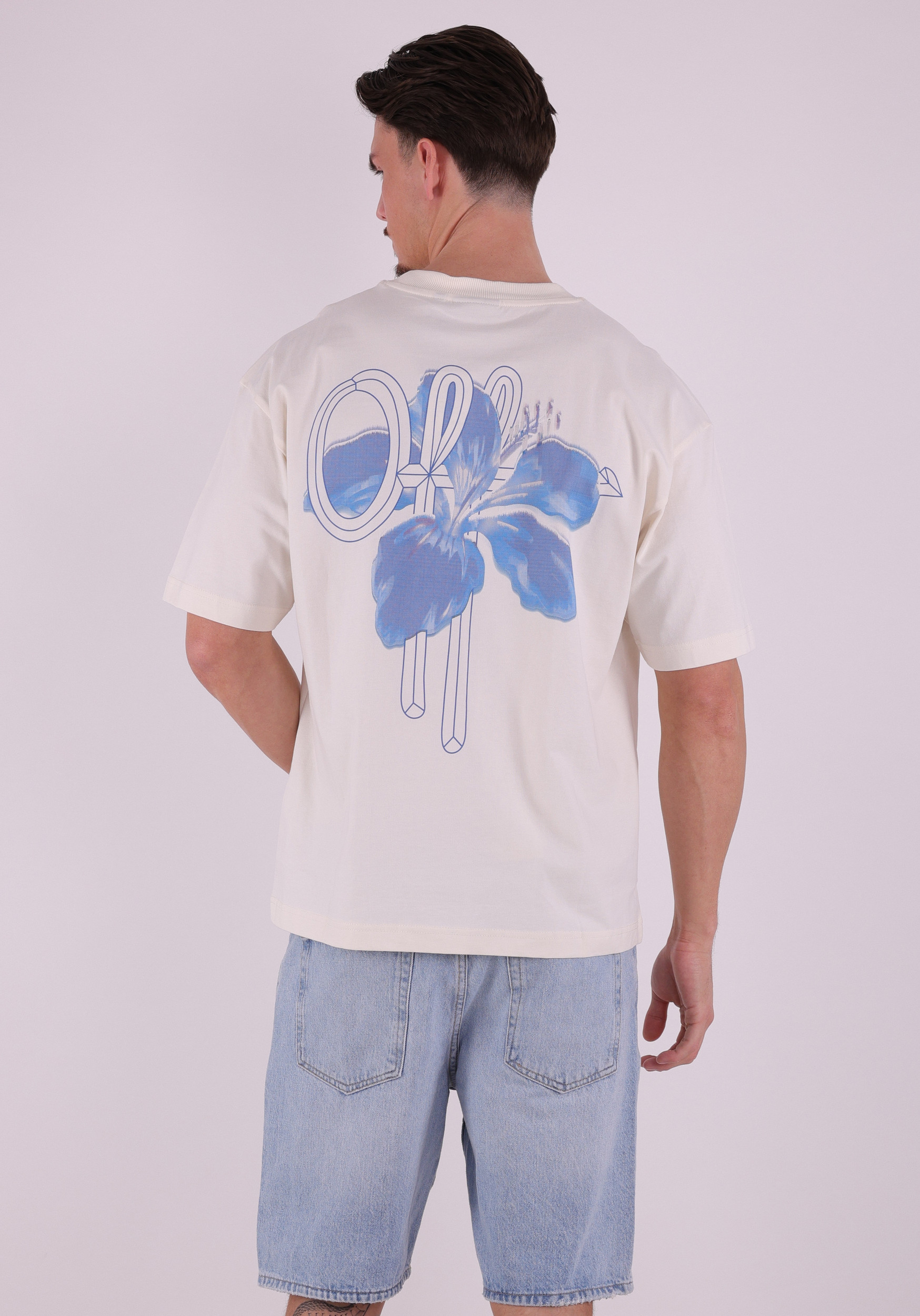 Off The Pitch T-shirt Corsage OTP261027 Ecru