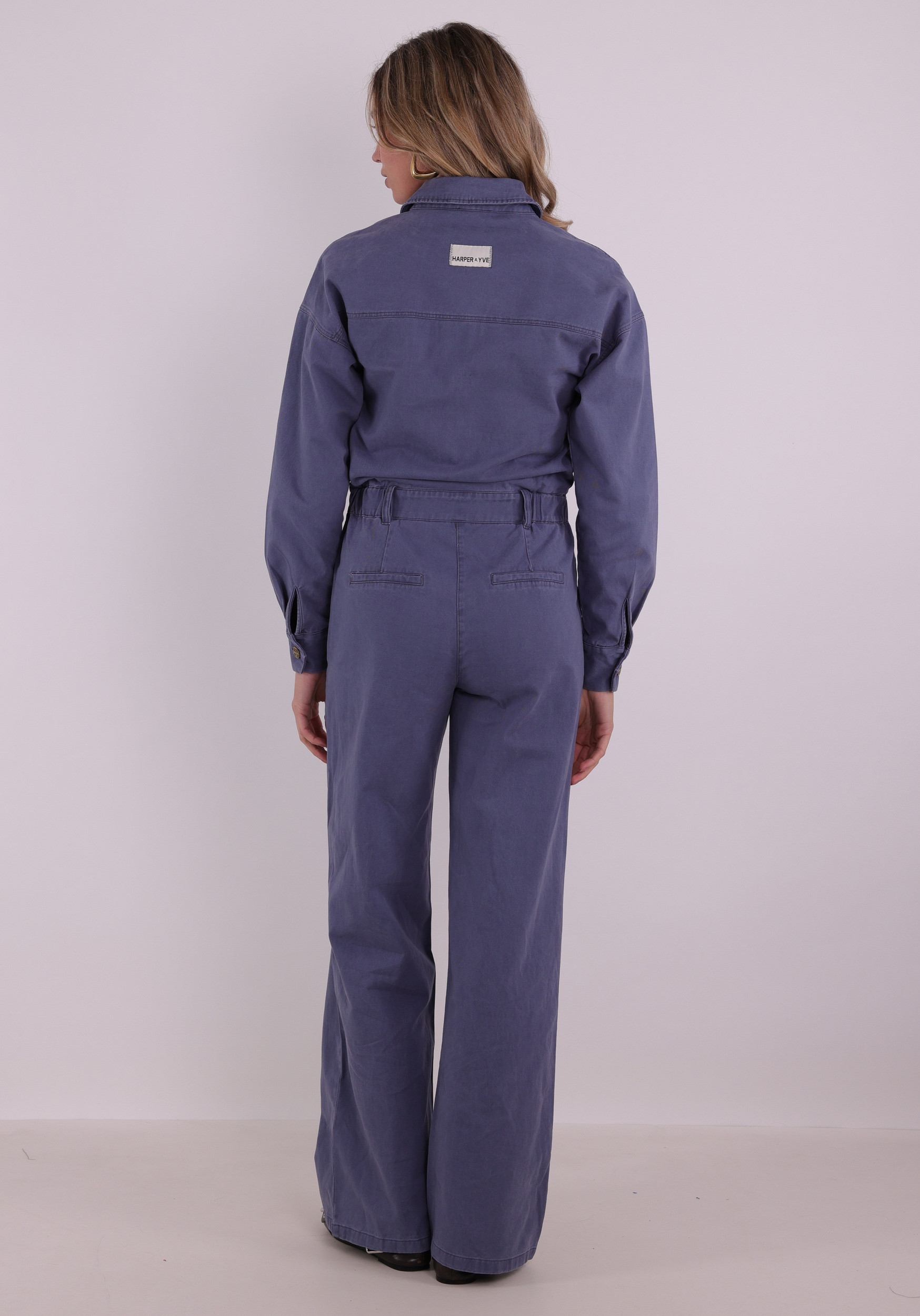 Harper & Yve Jumpsuit Jacky SS6P700 Raf blauw