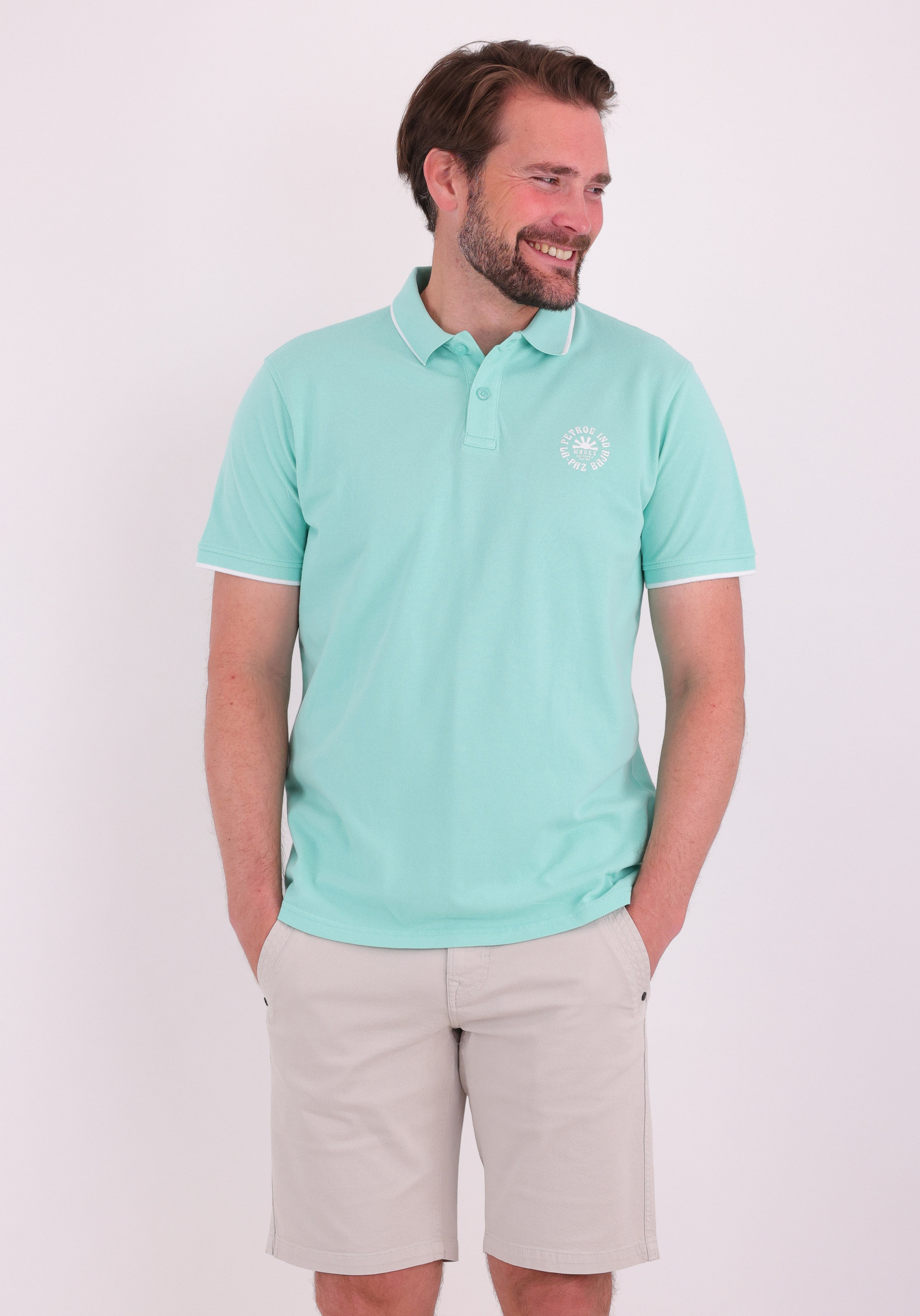 Petrol Polo M-1060-POL137 Turquoise